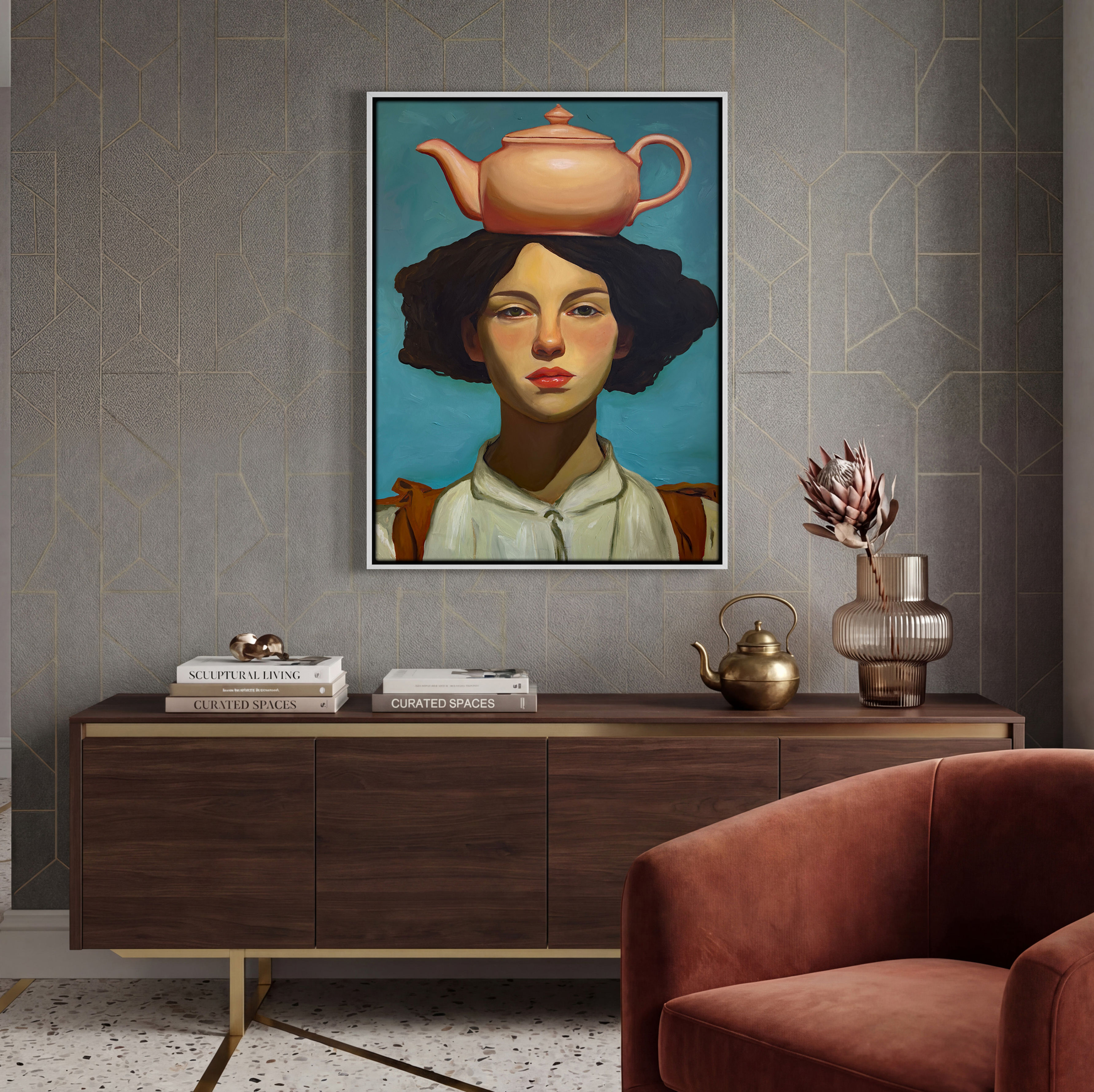 Steeped to Perfection - Canvas Print