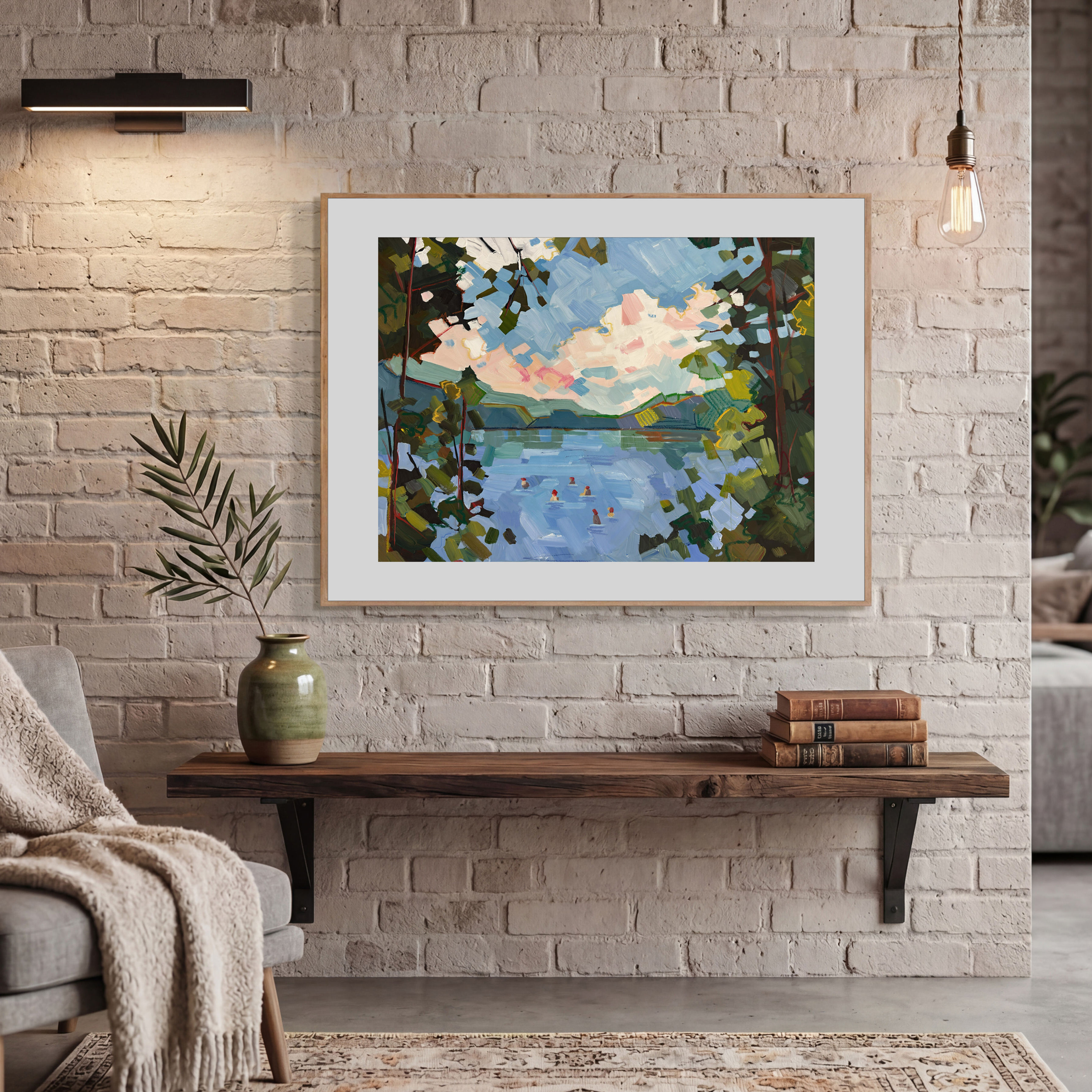 Blue Lagoon - Paper Prints