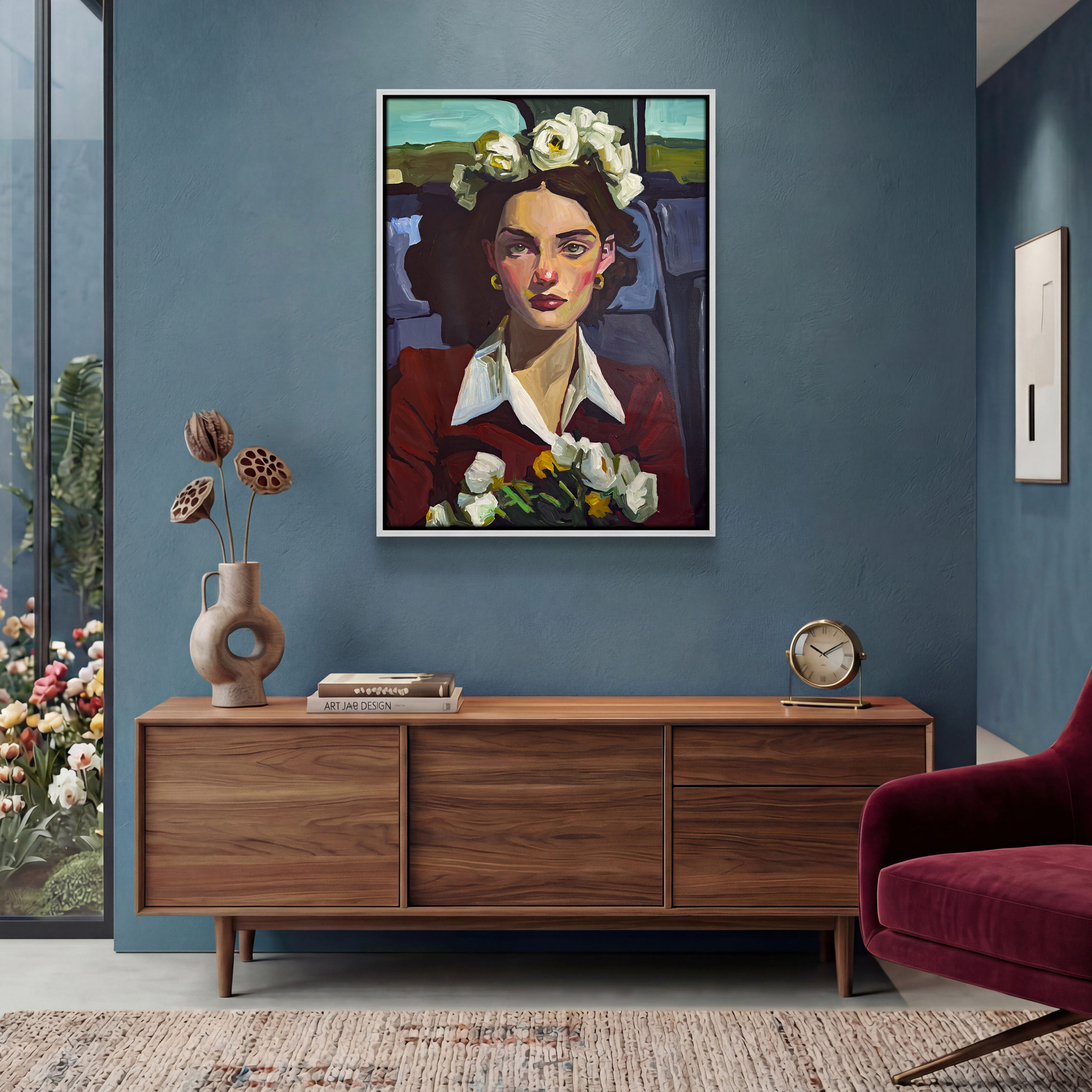 Travelling To My Love - Canvas Print