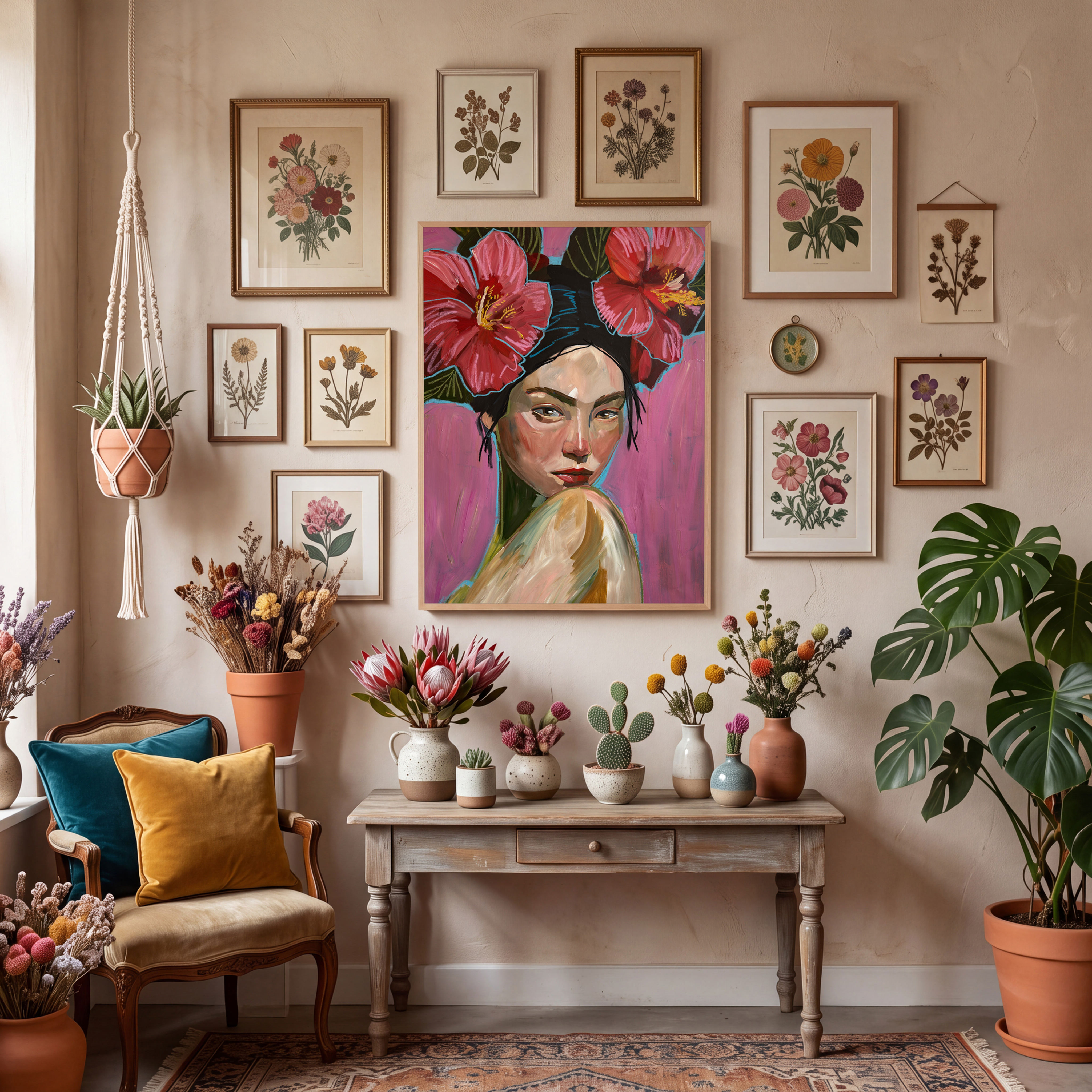 Model Pose - Original Painting