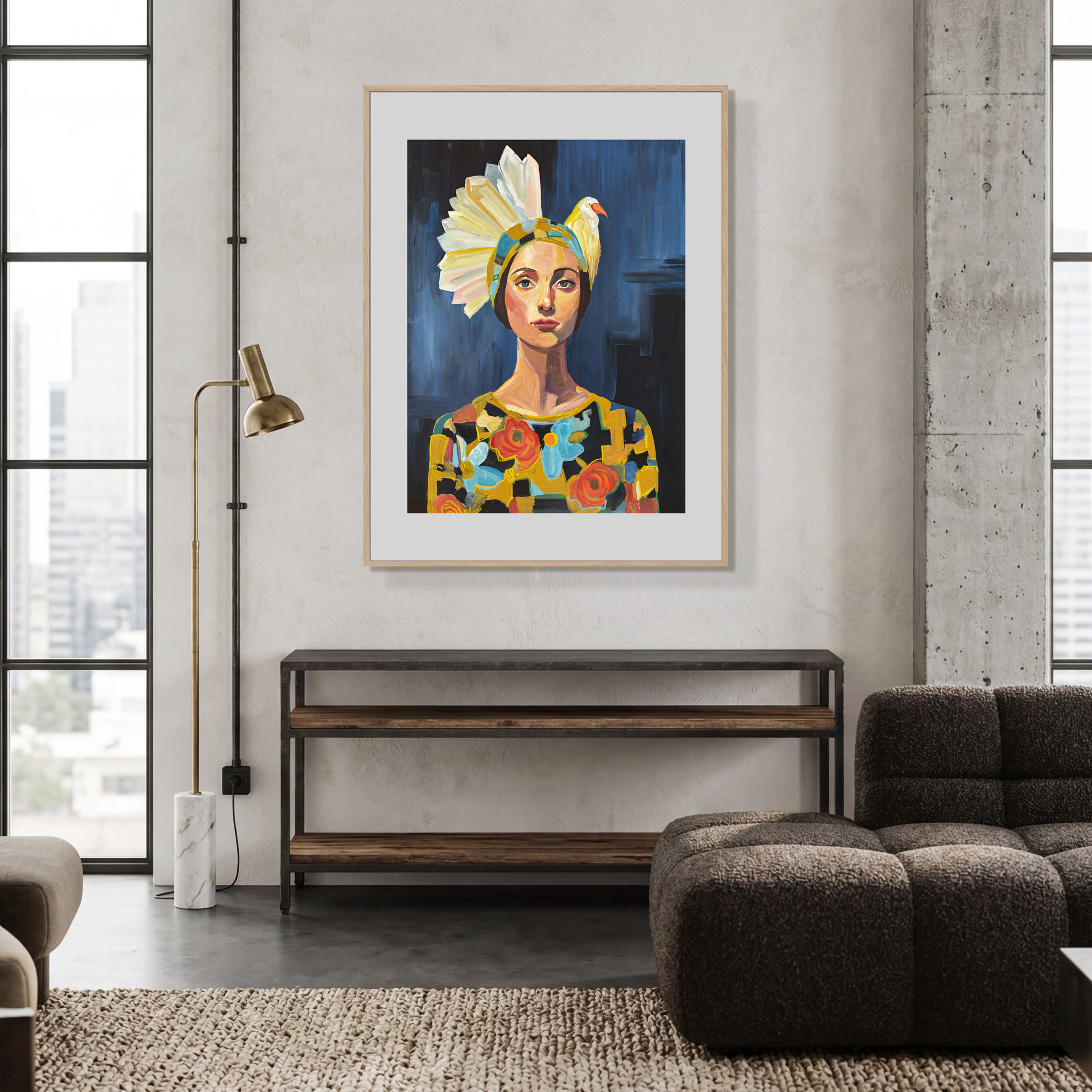 Crowned Feathers - Paper Prints