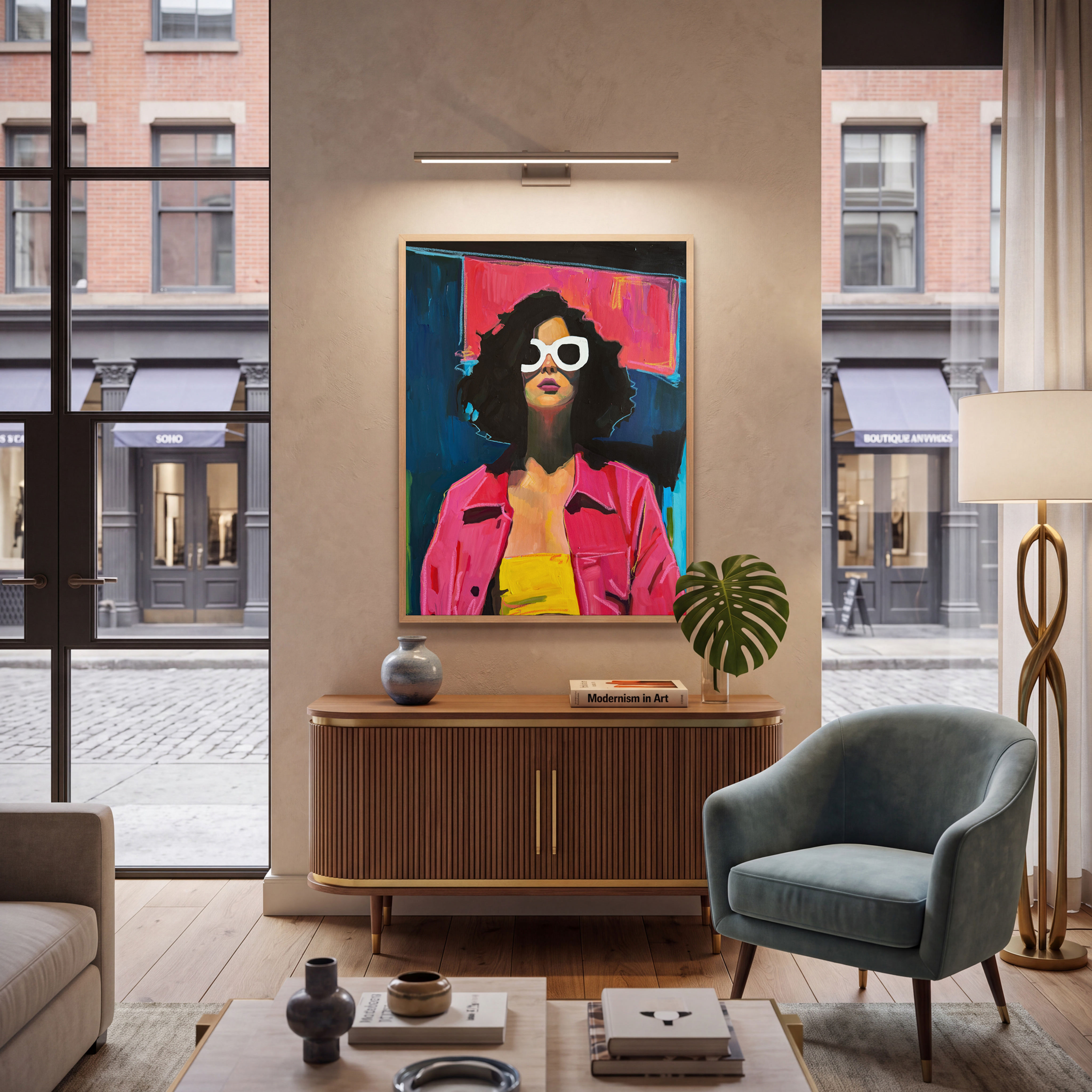 Electric Magenta - Original Painting