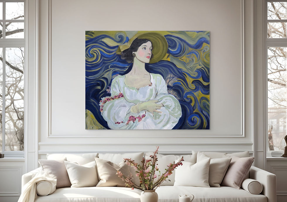 Thumbnail: Whispers in the wind Canvas Print