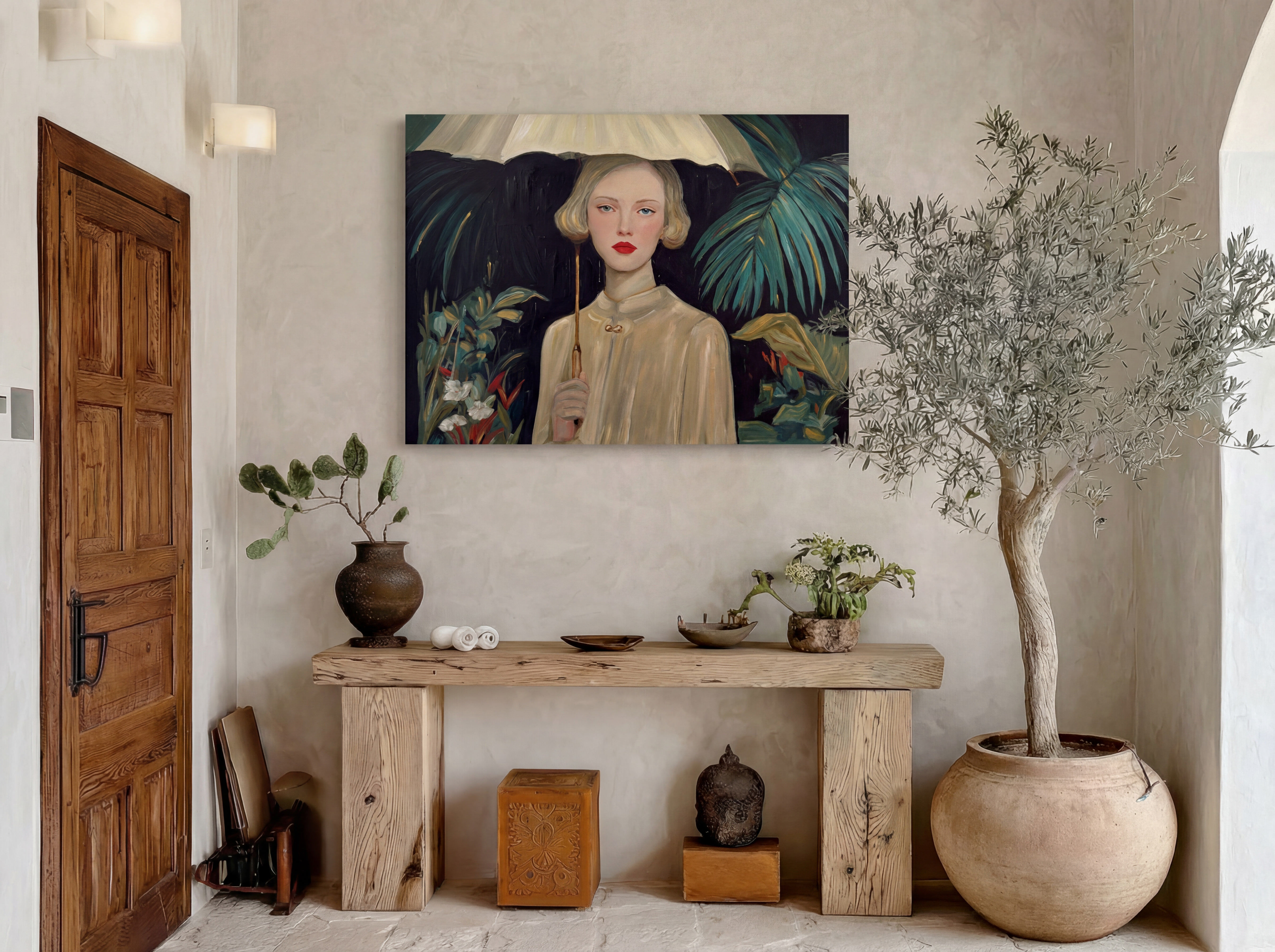 Mystic Maiden - Canvas print