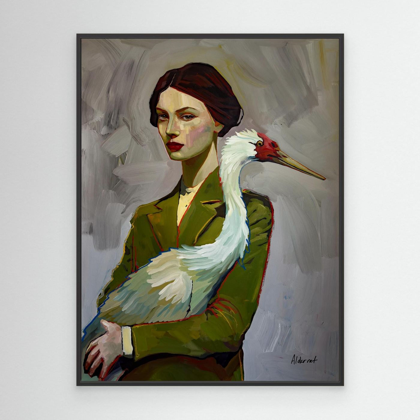 Bird That Stayed - Canvas Print*