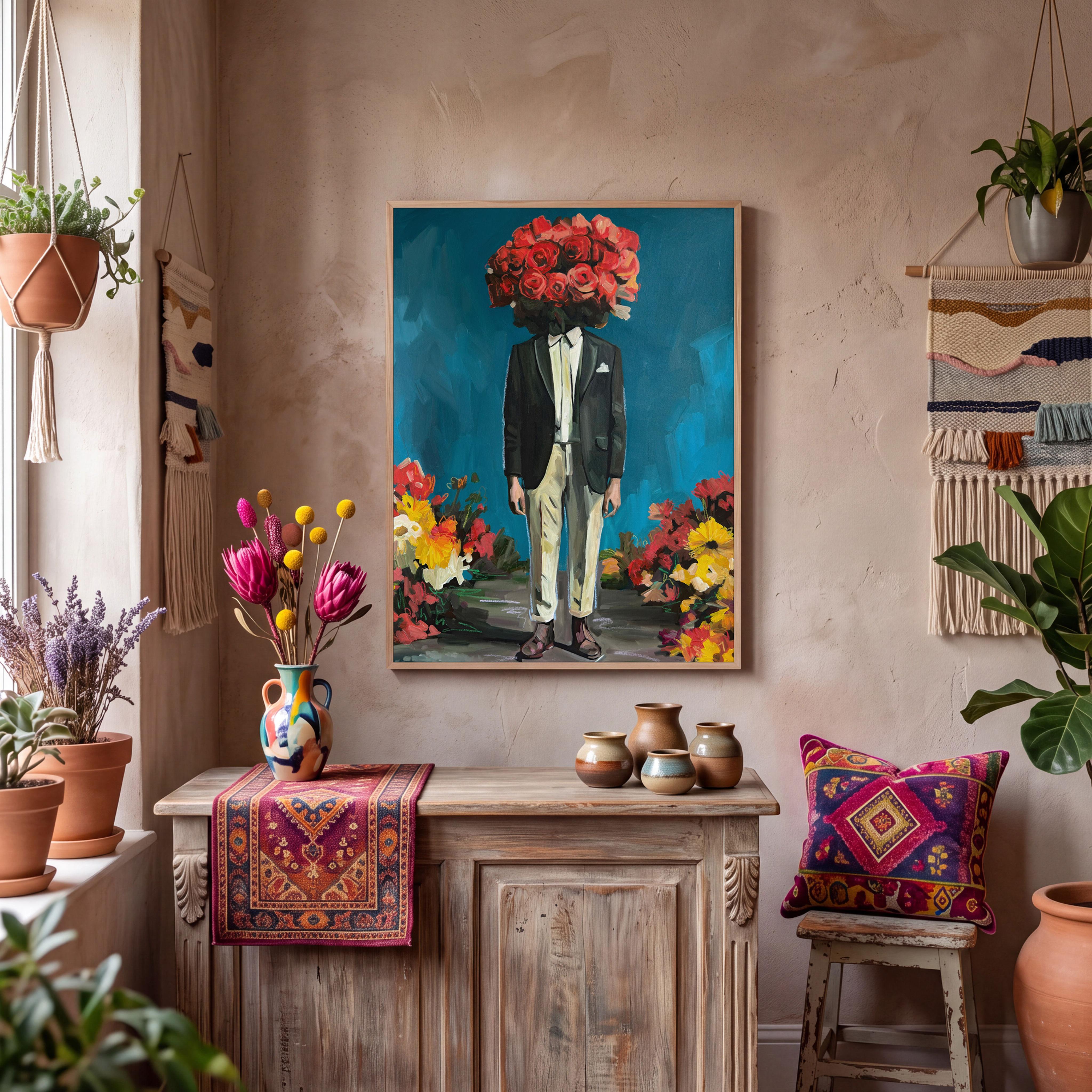 The Soul Flowered - Original Painting