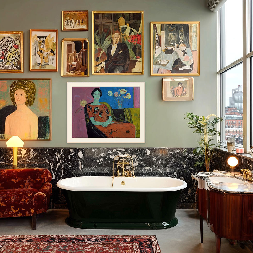 Thumbnail: Painted calm -  Limited edition print