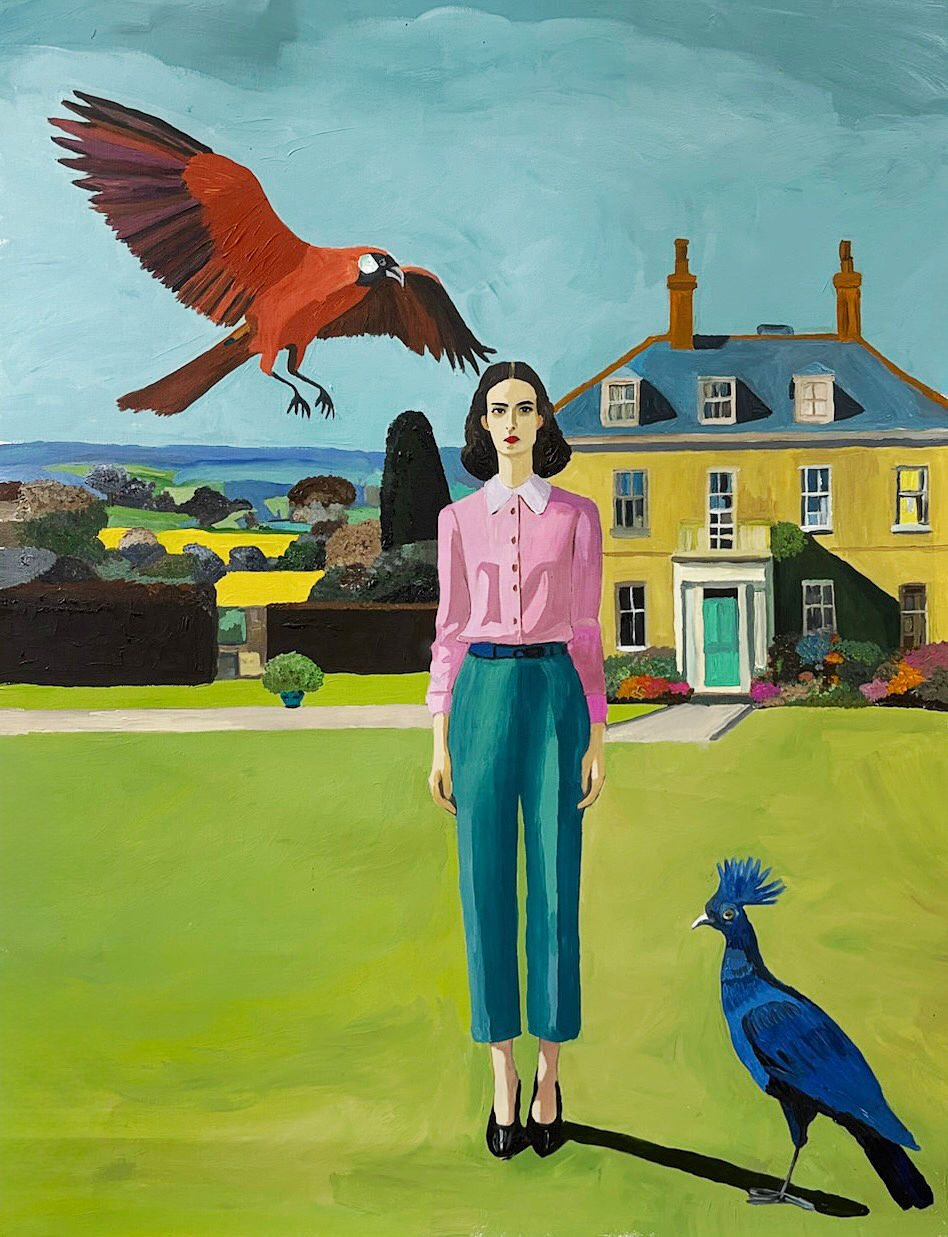 Celestial manor Original Painting