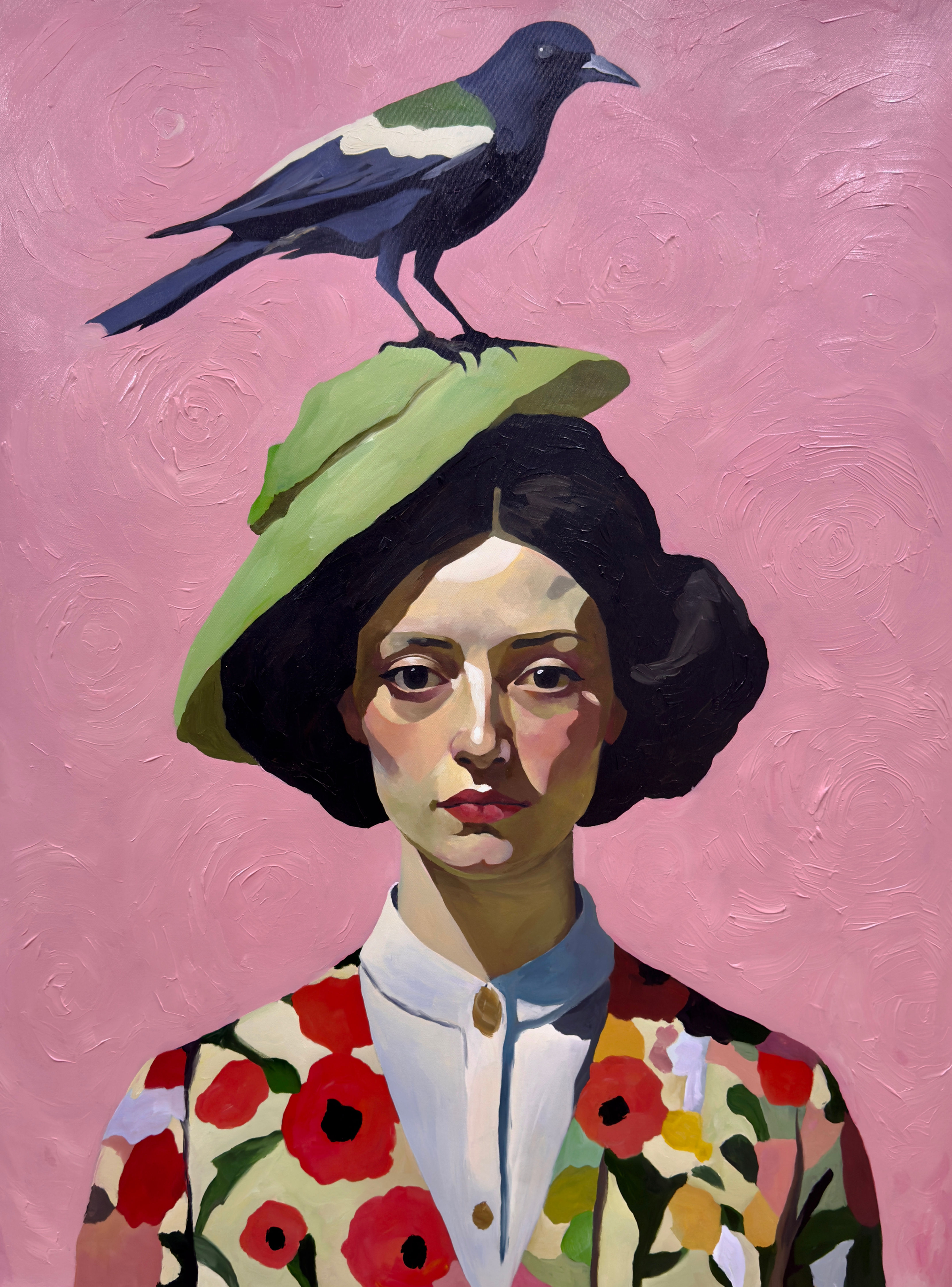 Pardon my bird Canvas Print