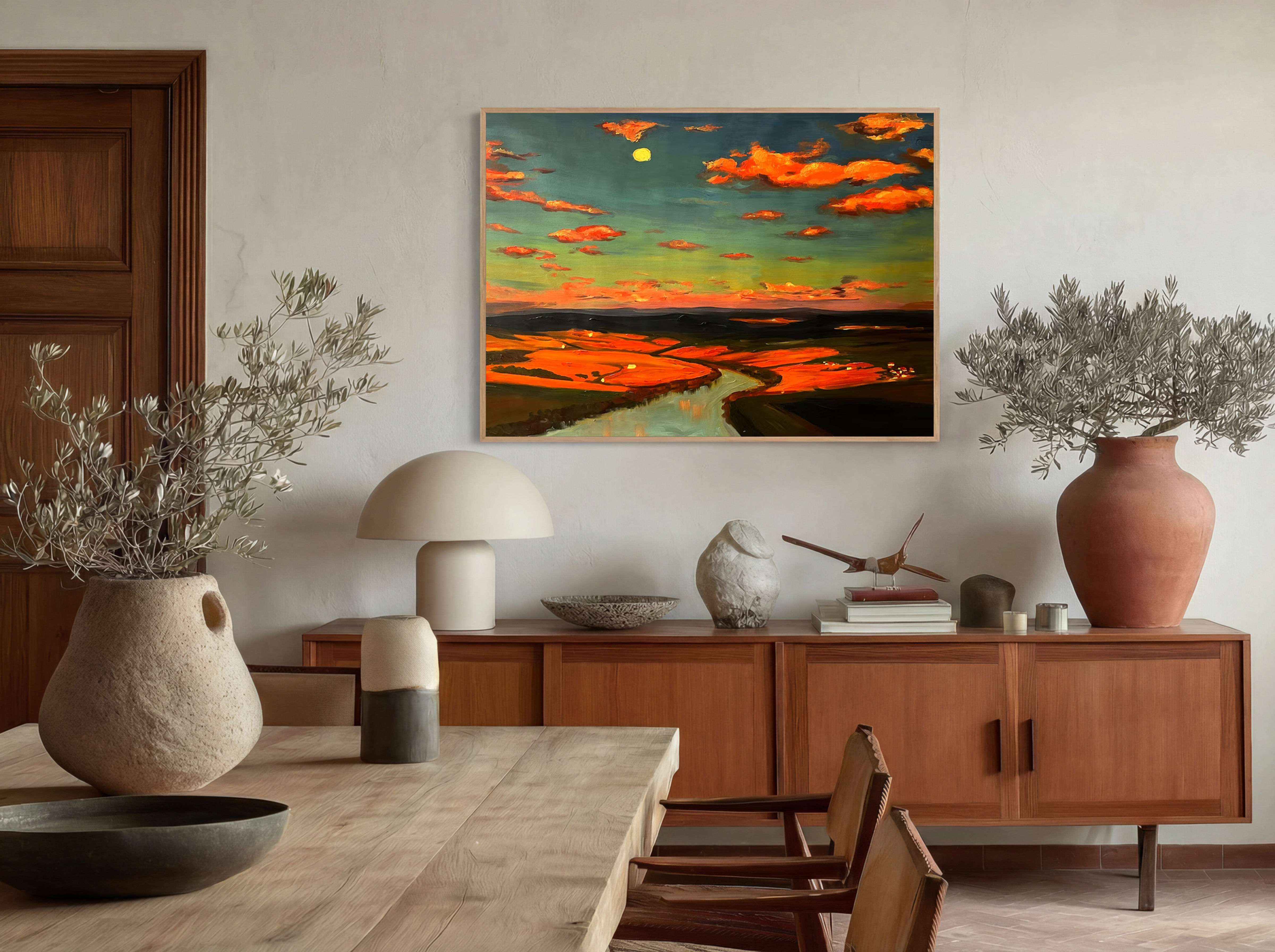 Lunar Layers  - Original Painting