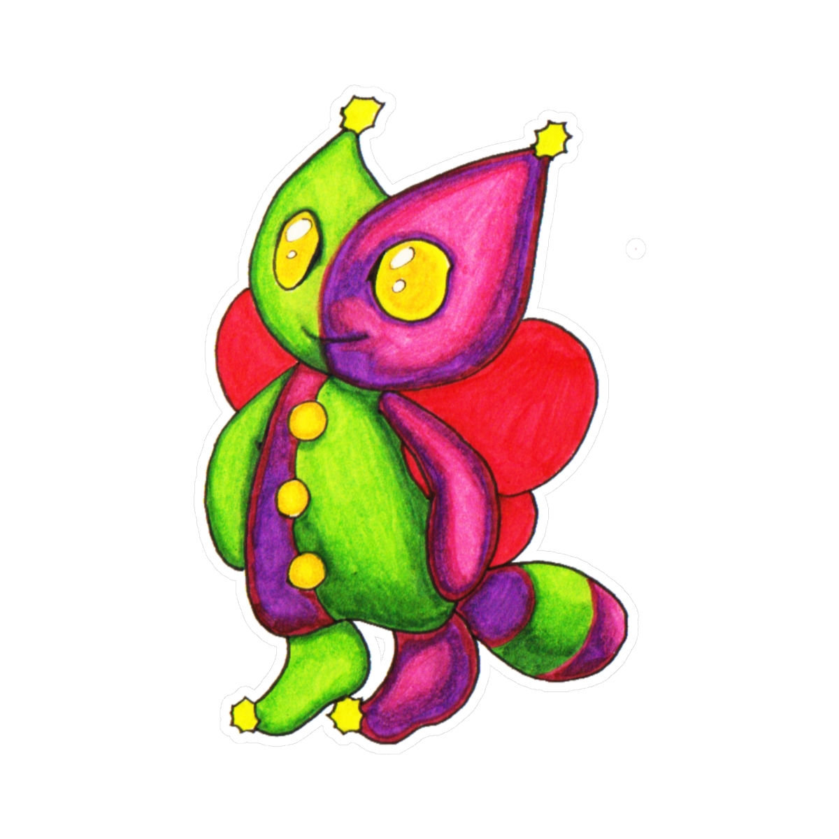 GEMINI #001 Kiss-Cut Vinyl Decals