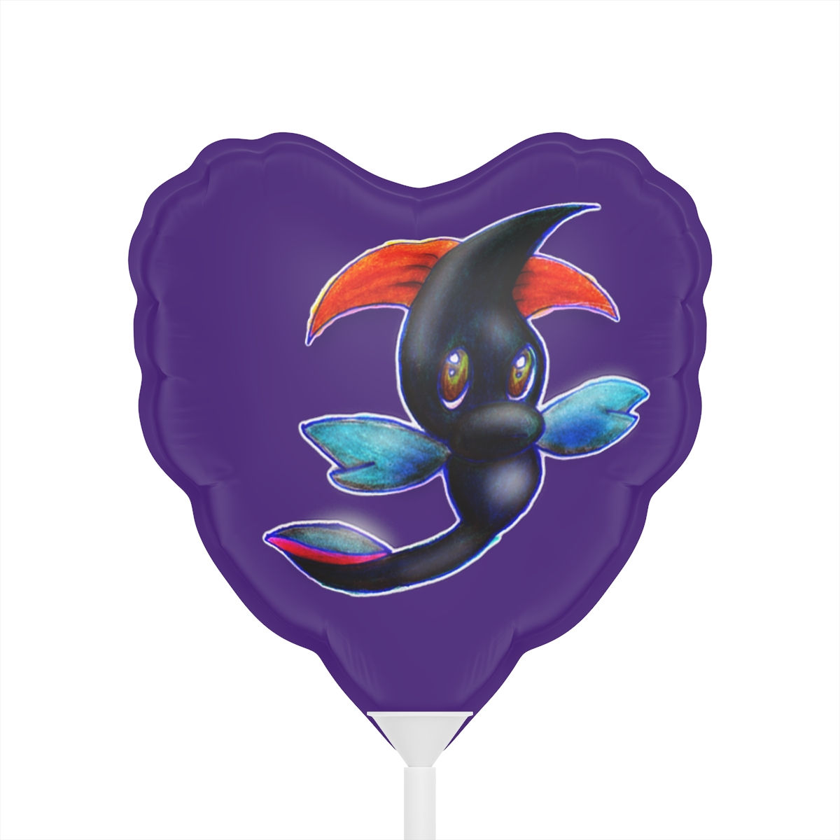 SCORPIO Small Balloon Heart-shaped 6"