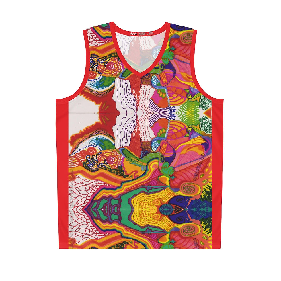 "Energy Of Colors Life" Sleeveless Jersey