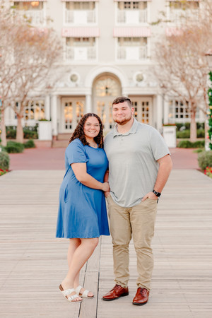 Disney World Boardwalk and Yacht Club Resort surprise proposal engagement session, Orlando photographer