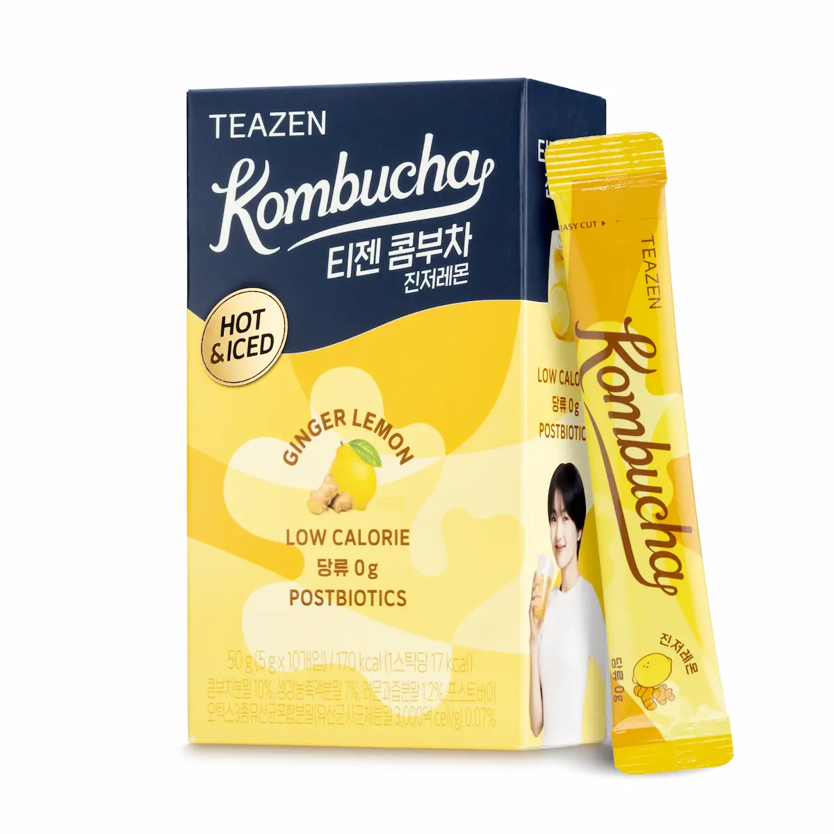 Kombucha Ginger Lemon