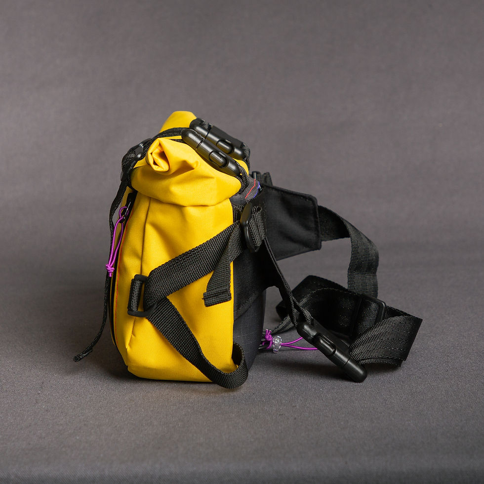 Miniatura: pochete CORAGEM amarelo