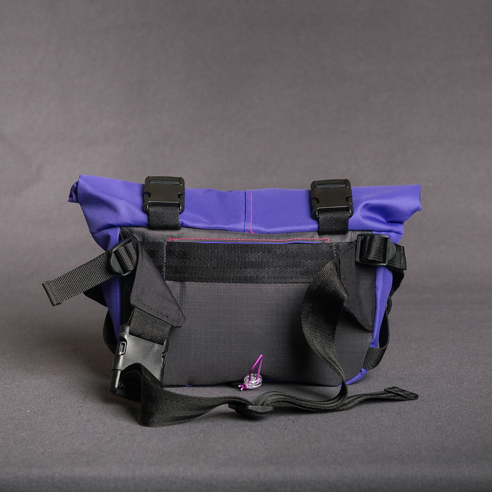Miniatura: pochete CORAGEM roxo