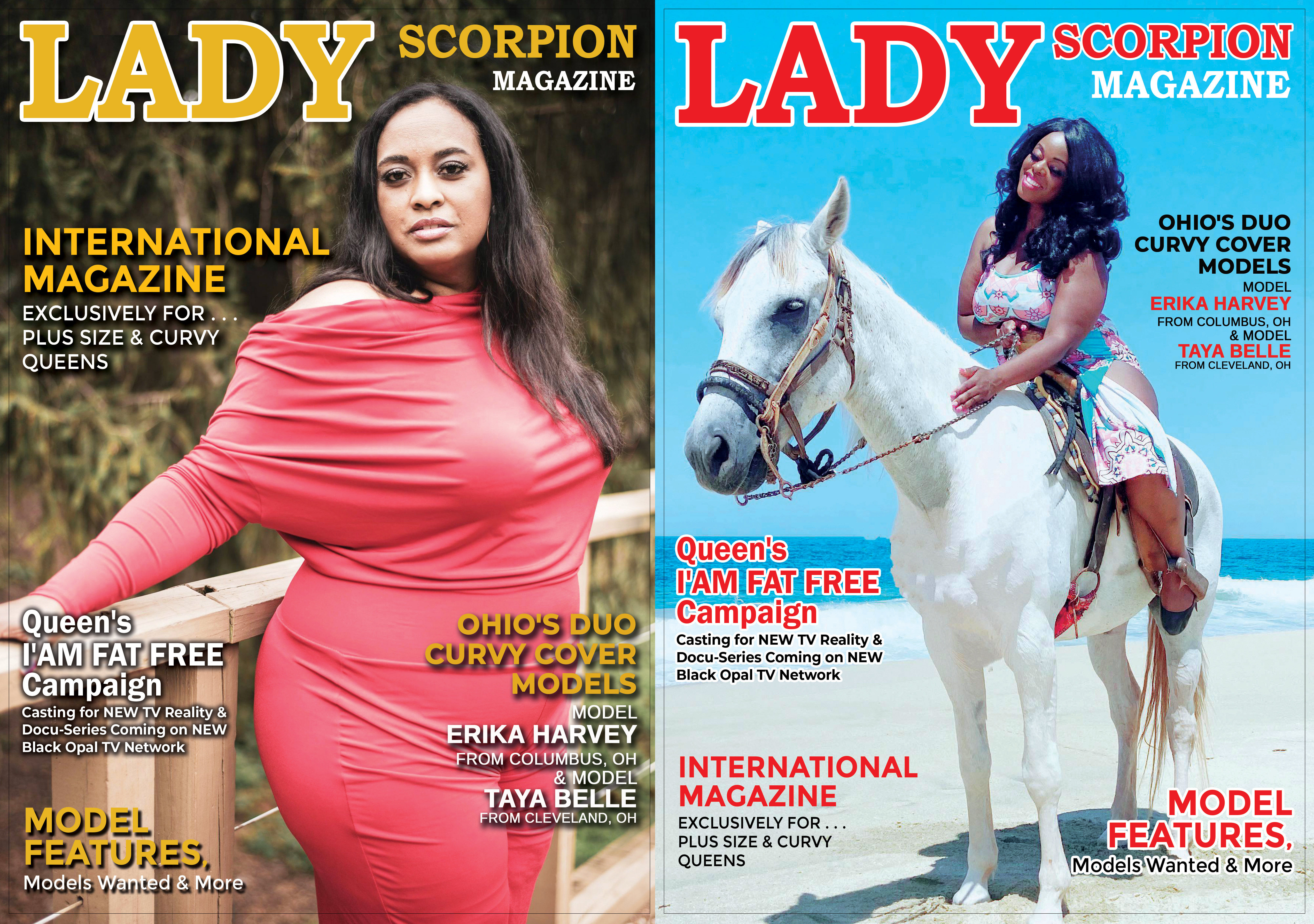 PRINT Lady Scorpion Magazine
