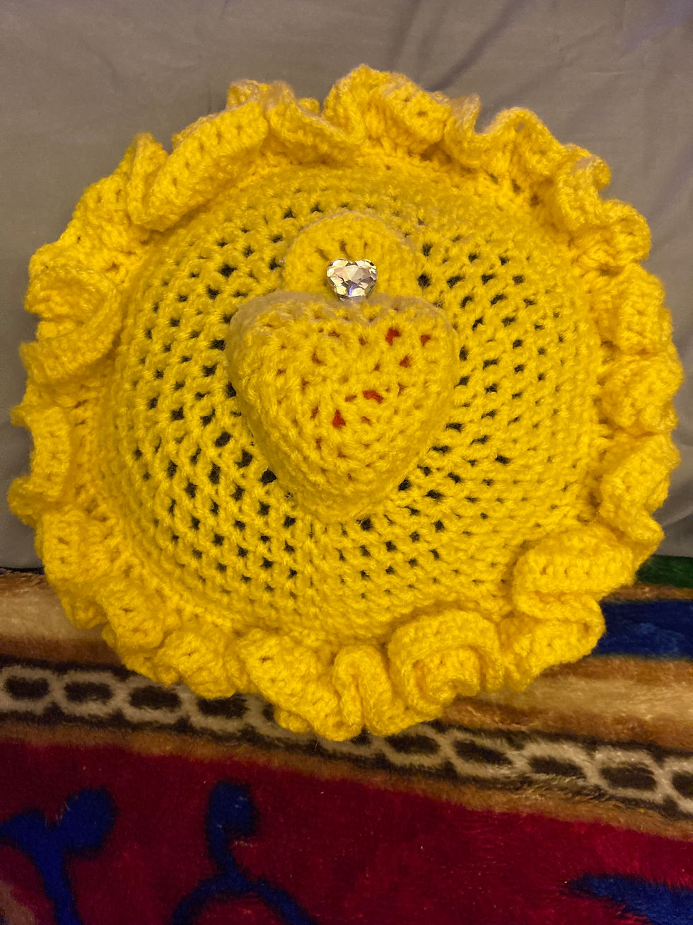 Thumbnail: "QUEENS SUNFLOWER" Luxury Pillow