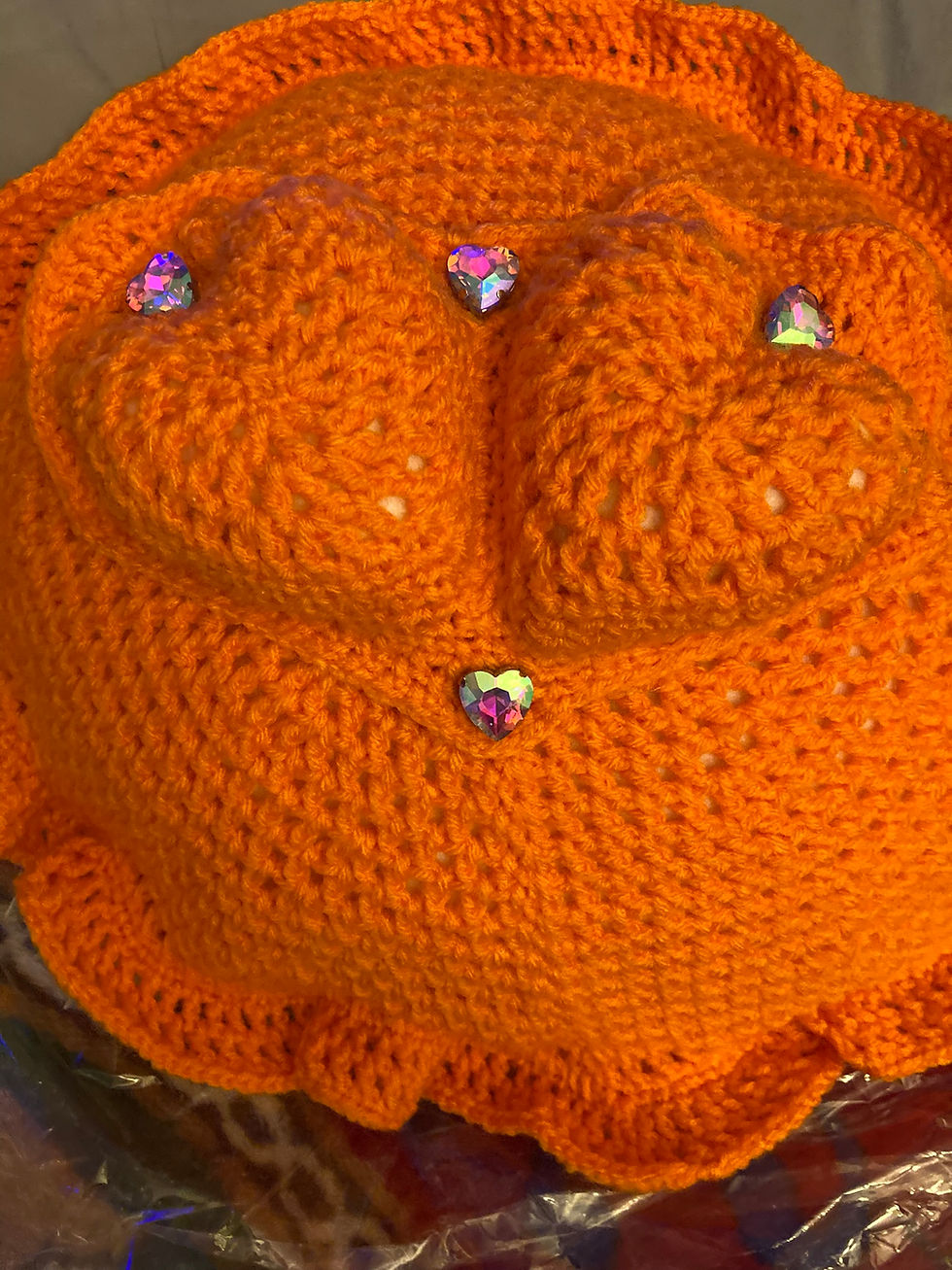 Thumbnail: "QUEEN OF HEARTS!" JUMBO 3D WEDDING PROPOSAL/RING BEARER PILLOW LUXURY P