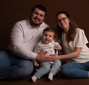 seance photo famille en studio