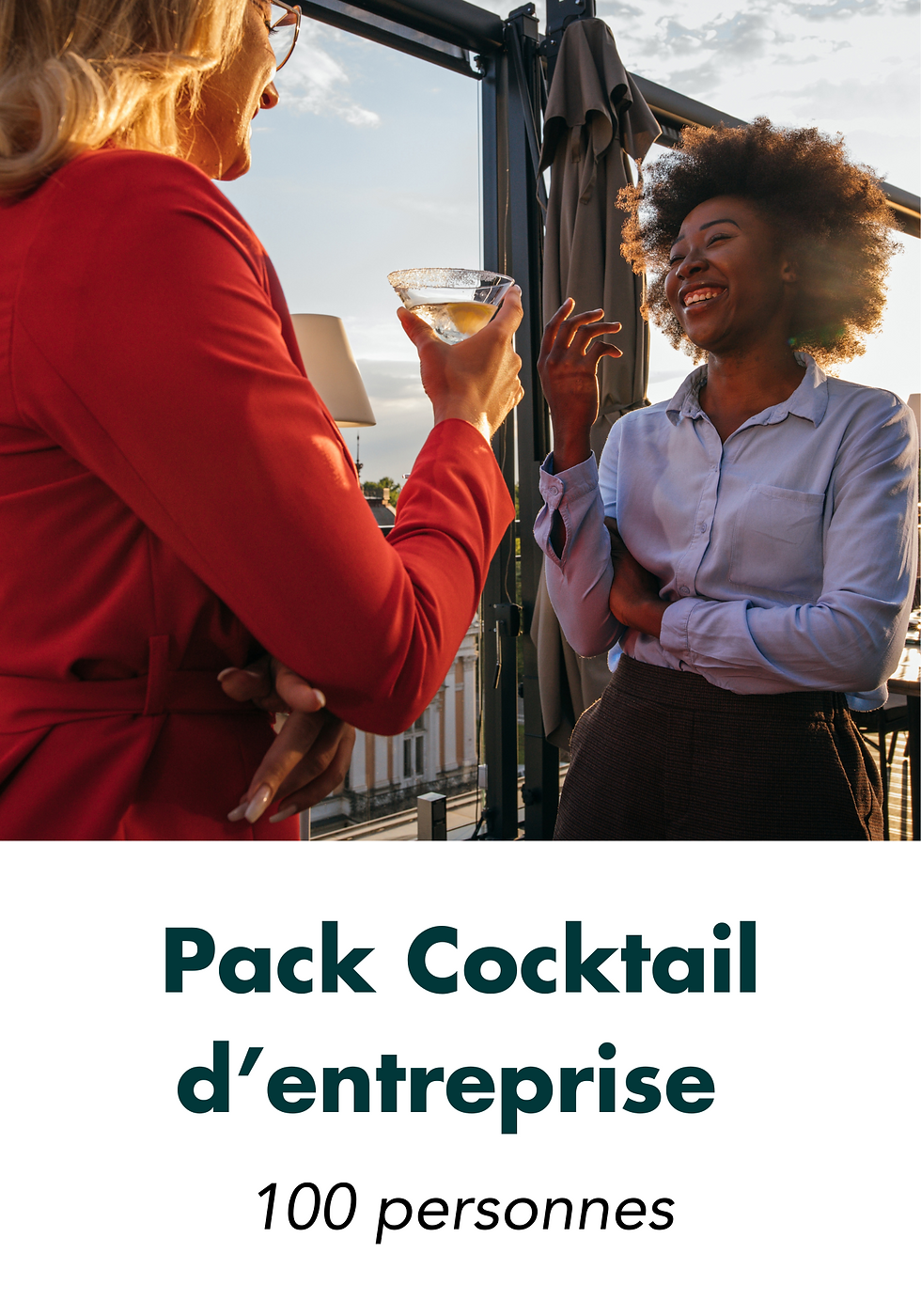 Cocktail d'entreprise 100 Personnes
