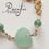 Thumbnail: Sea Foam/Soft Green Sea Glass Bracelet