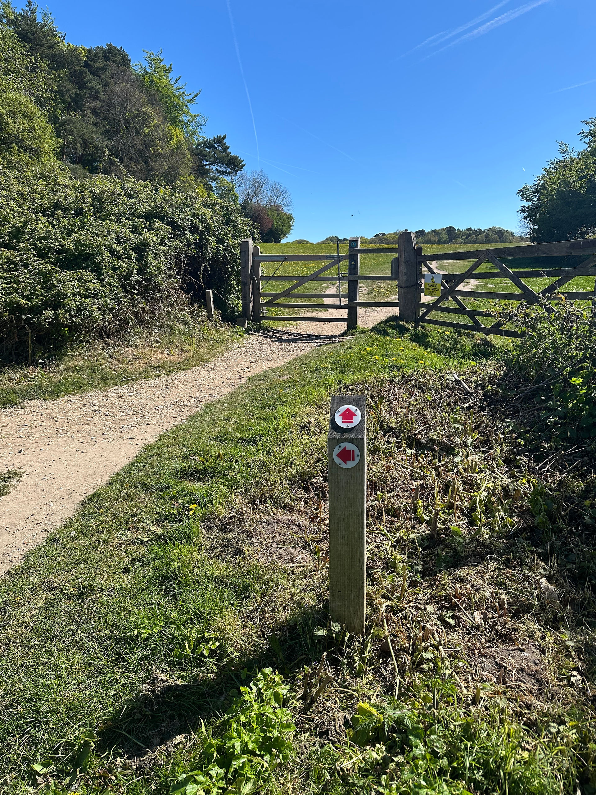 Entrance to Sheringham Park 