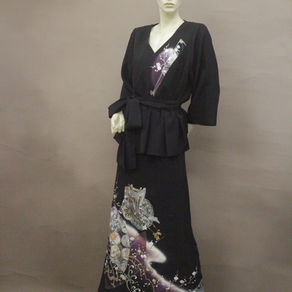 細見え！黒留袖セットアップ