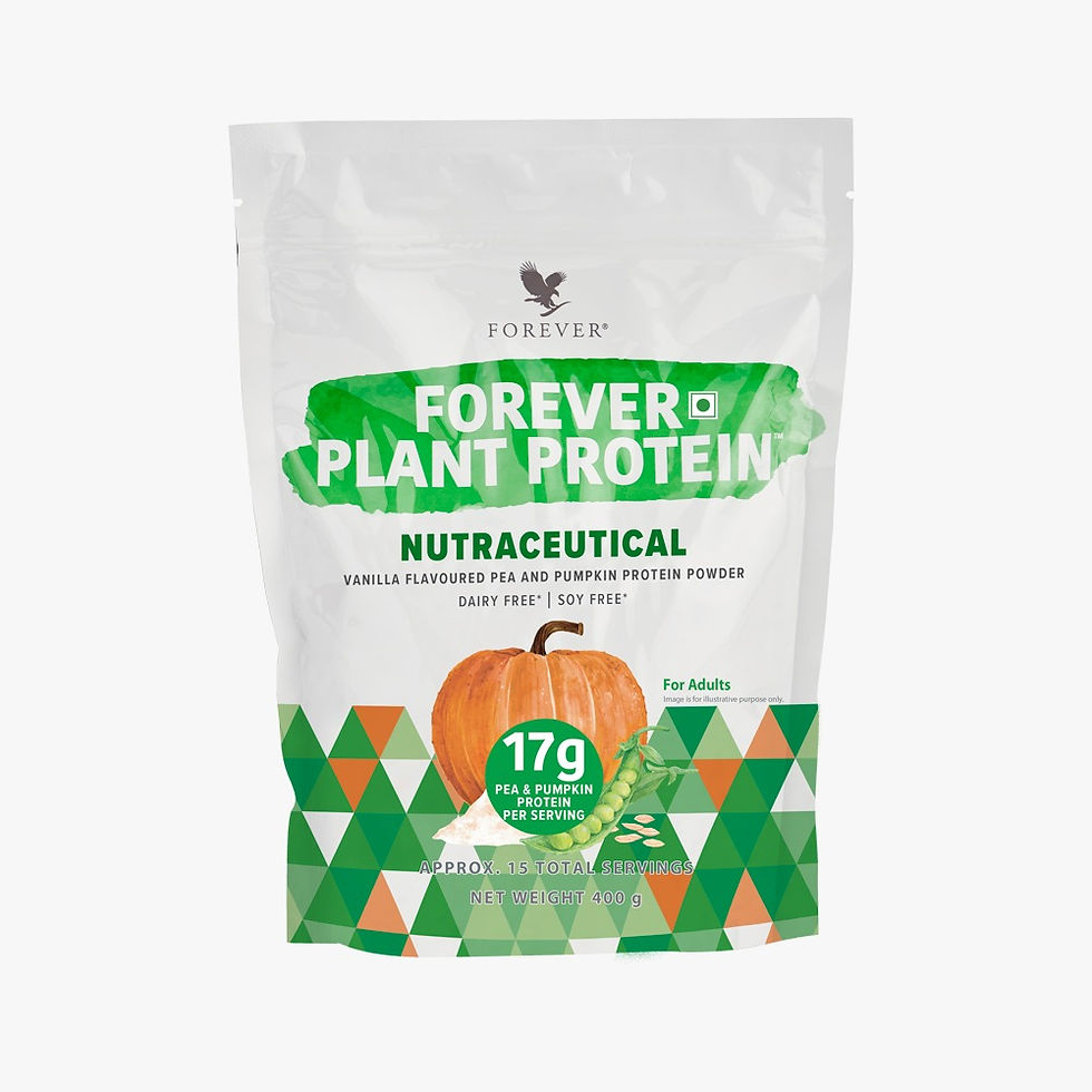 Forever Plant Protein™ supports satiety, muscle mass and healthy bones with a vegan formula that’s dairy-free and soy-free