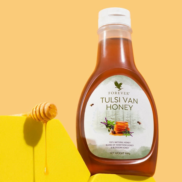 Thumbnail: Tulsi Van Honey and that’s pure, natural and responsibly harvested honey.