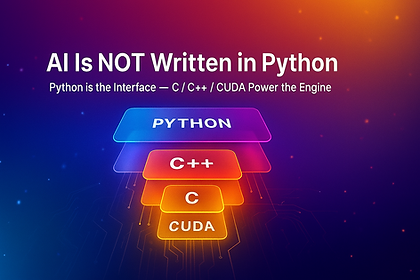 AI Is Not Written In Python - Python Is The Interface