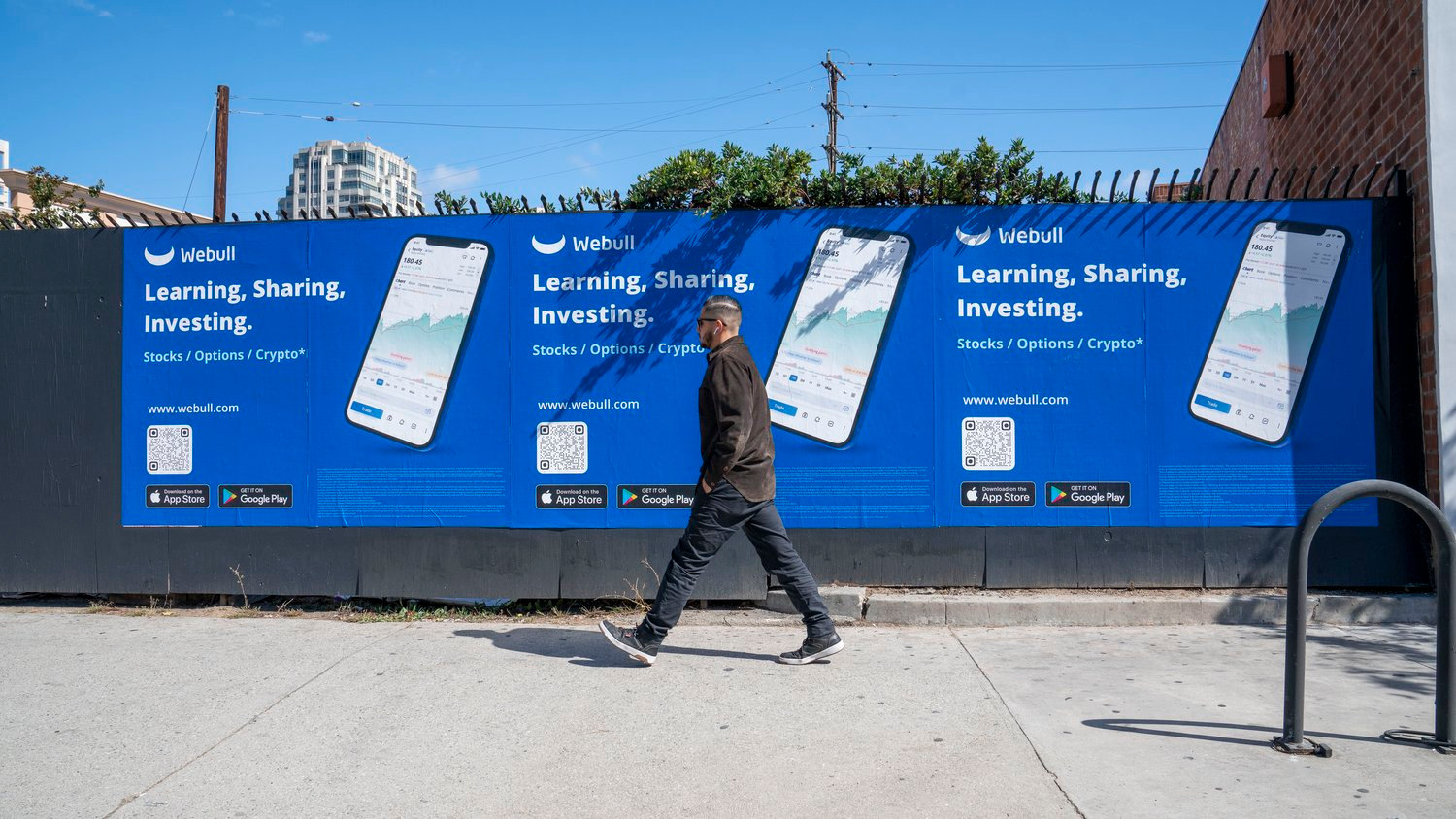 Webull OOH Campaign Success with PJX Media