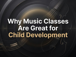 Premium thumbnail about child development through music classes.