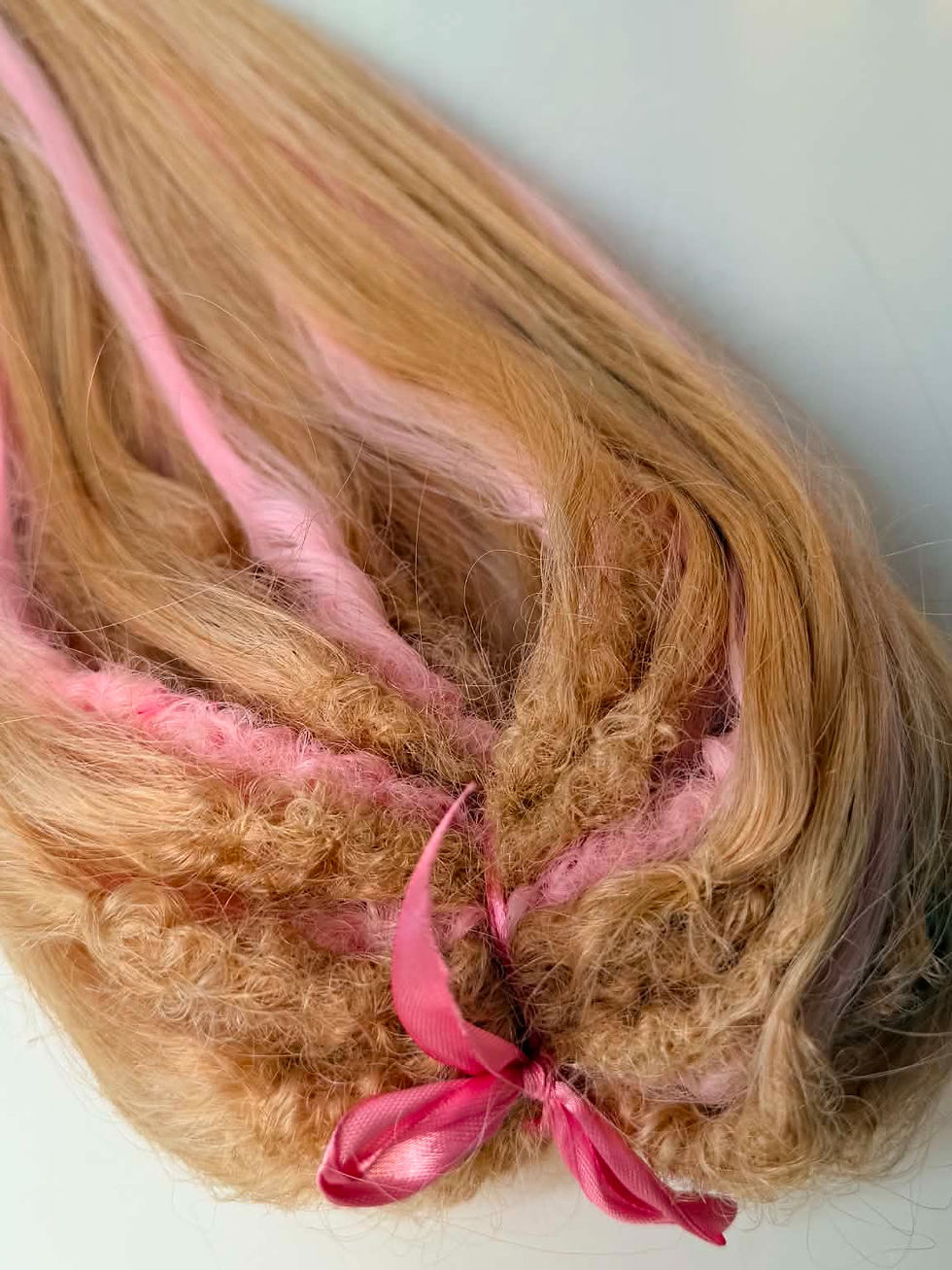 Miniatyrbild: Volumen Mermaid - Straight Blonde & Pink 