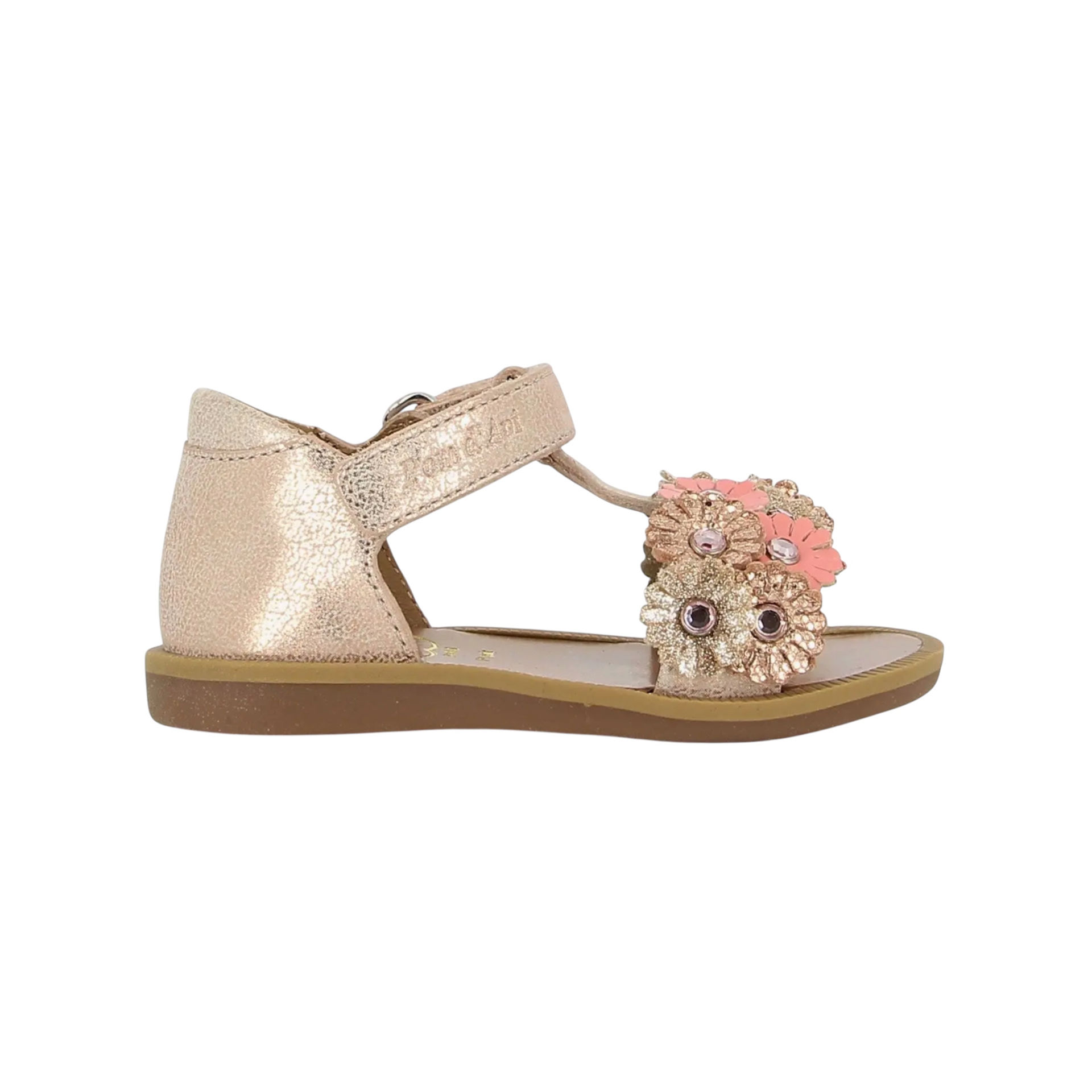 POM D'API sandales POPPY FLOWERS Petalo