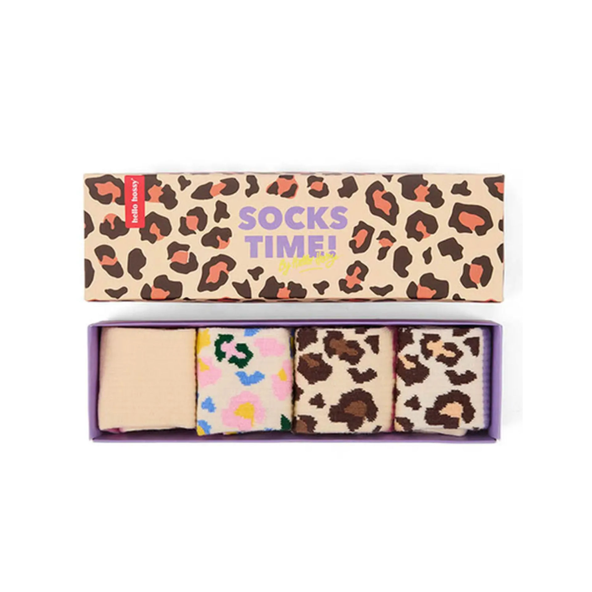 HELLO HOSSY Chaussettes Pack LEOPARD