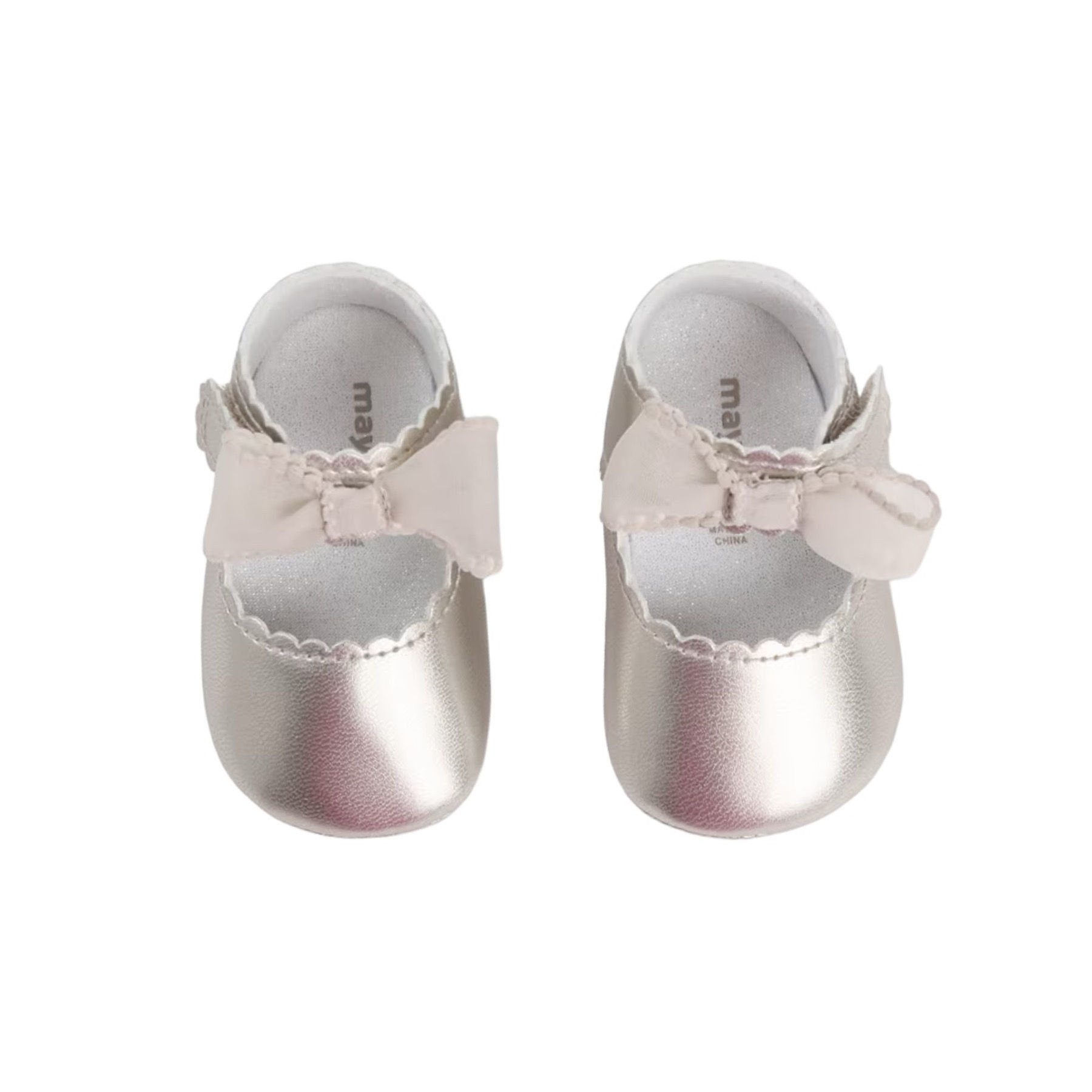 MAYORAL Chaussons souple bébé 9742 Champagne