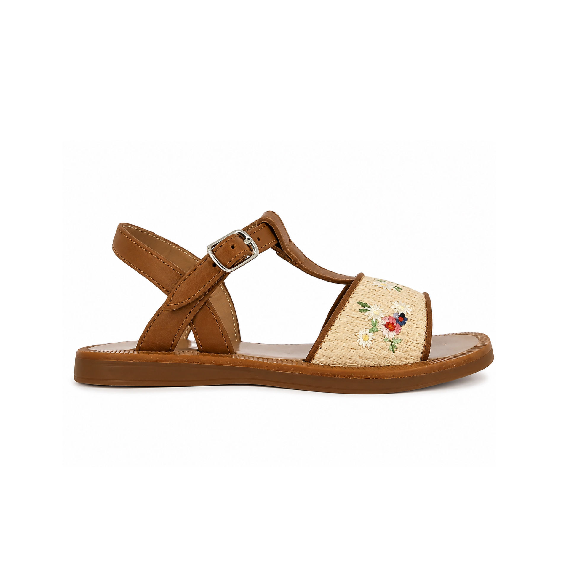 POM D'API Sandales PLAGETTE RAPHIA Creme