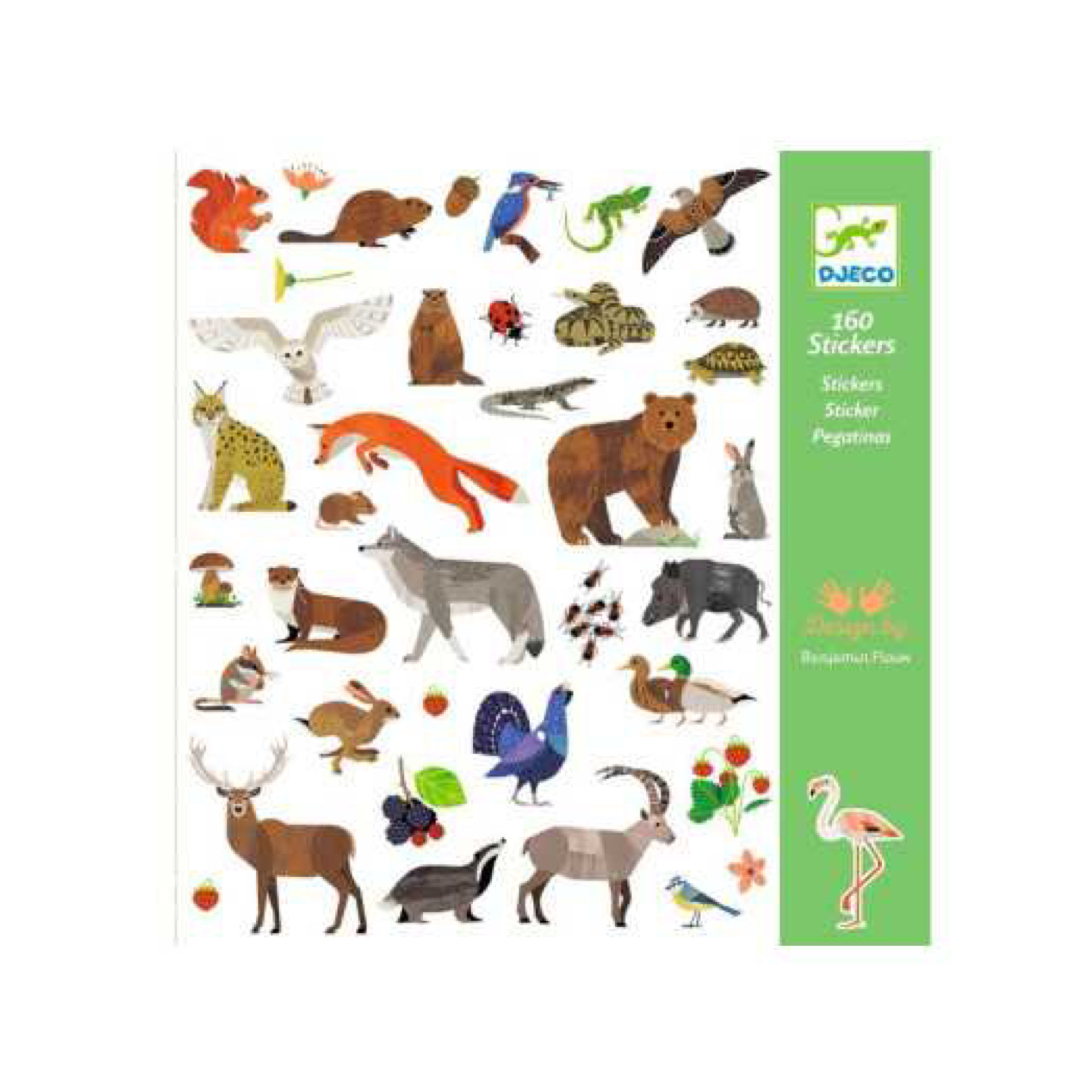 Djeco STICKERS FAUNE