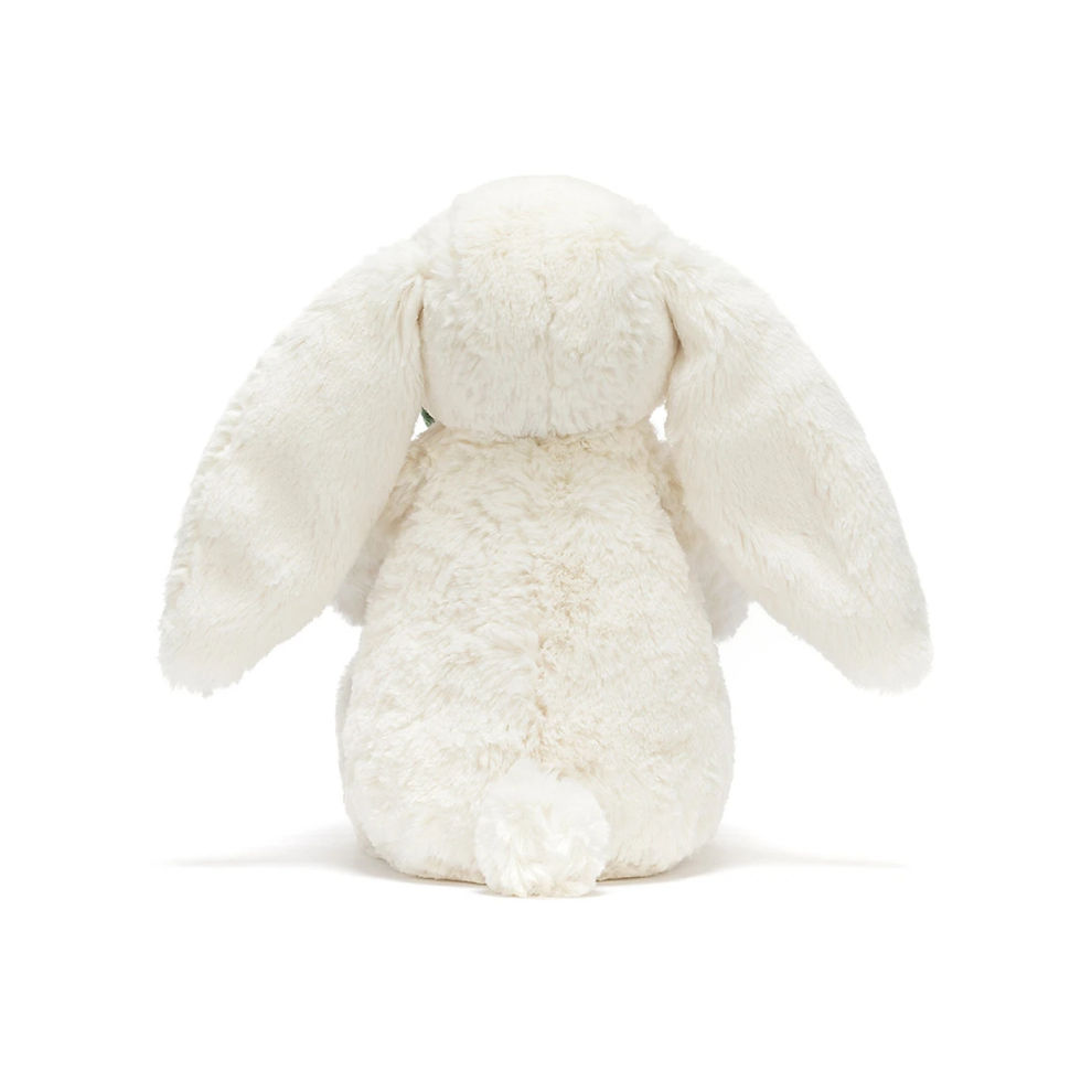 Miniature : JELLYCAT Peluche CREAM BUNNY with Plant