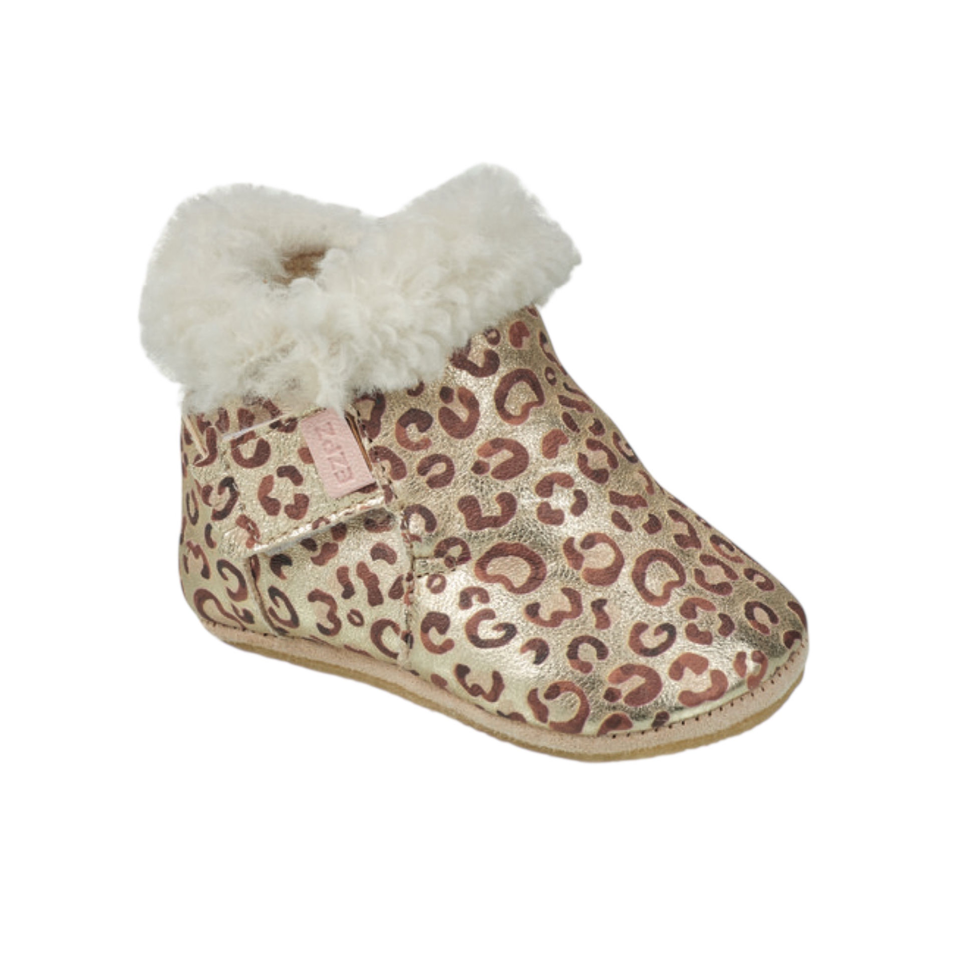 EZPZ Chaussons souple MY FOUBLU LEOPARD