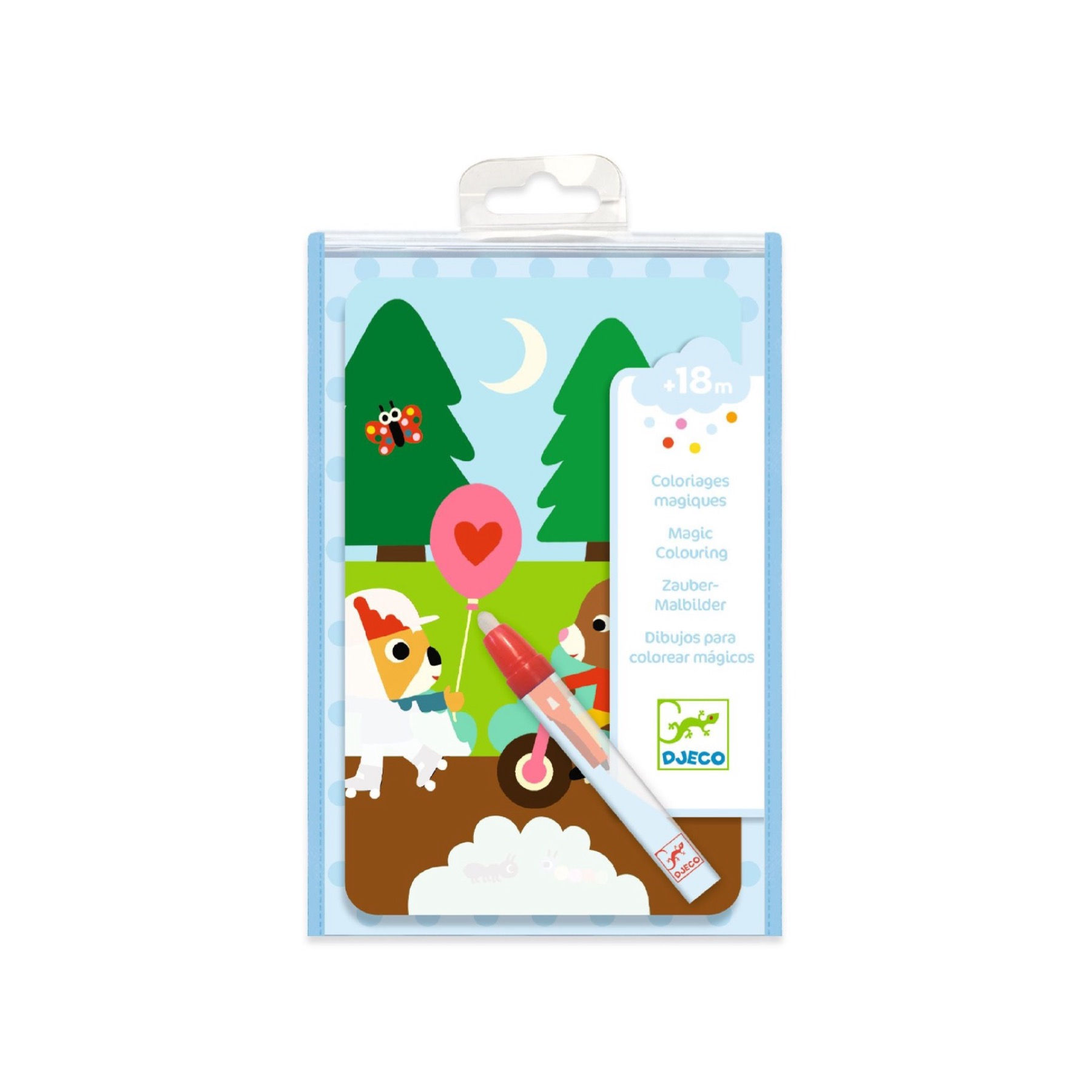 Djeco Coloriage magique AU SQUARE