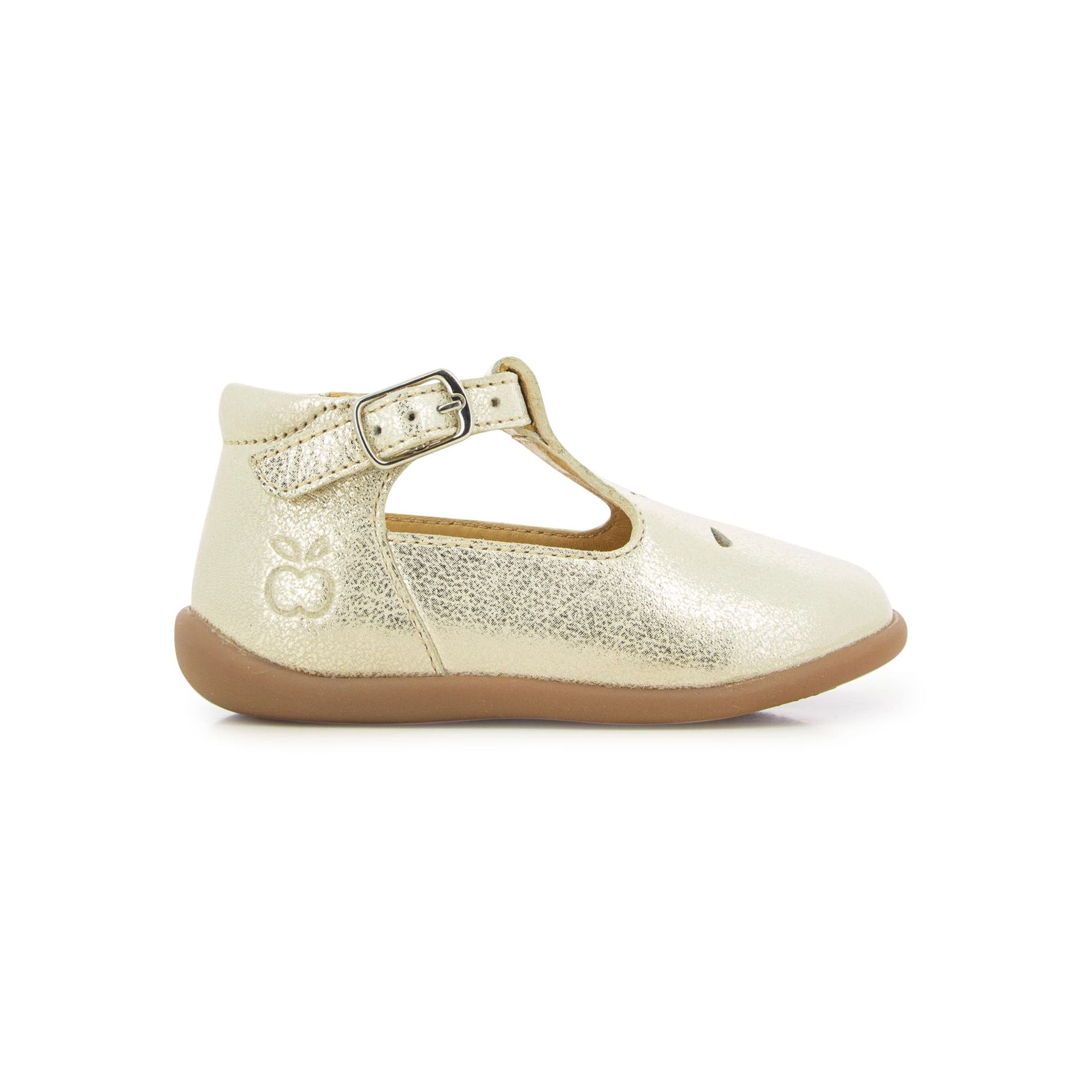 POM D'API Premiers pas STAND UP SALOME Platine