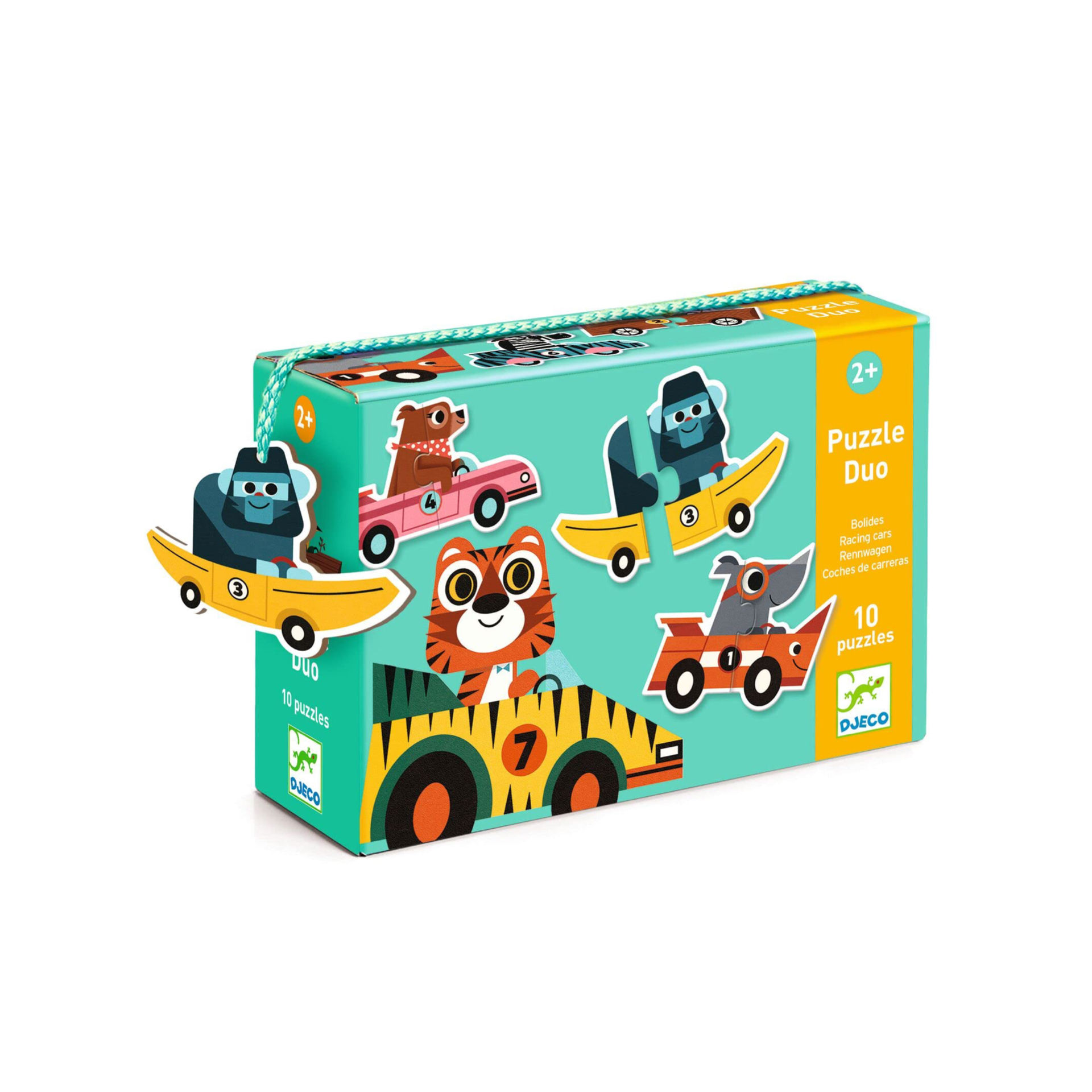 Djeco Puzzle duo BOLIDES