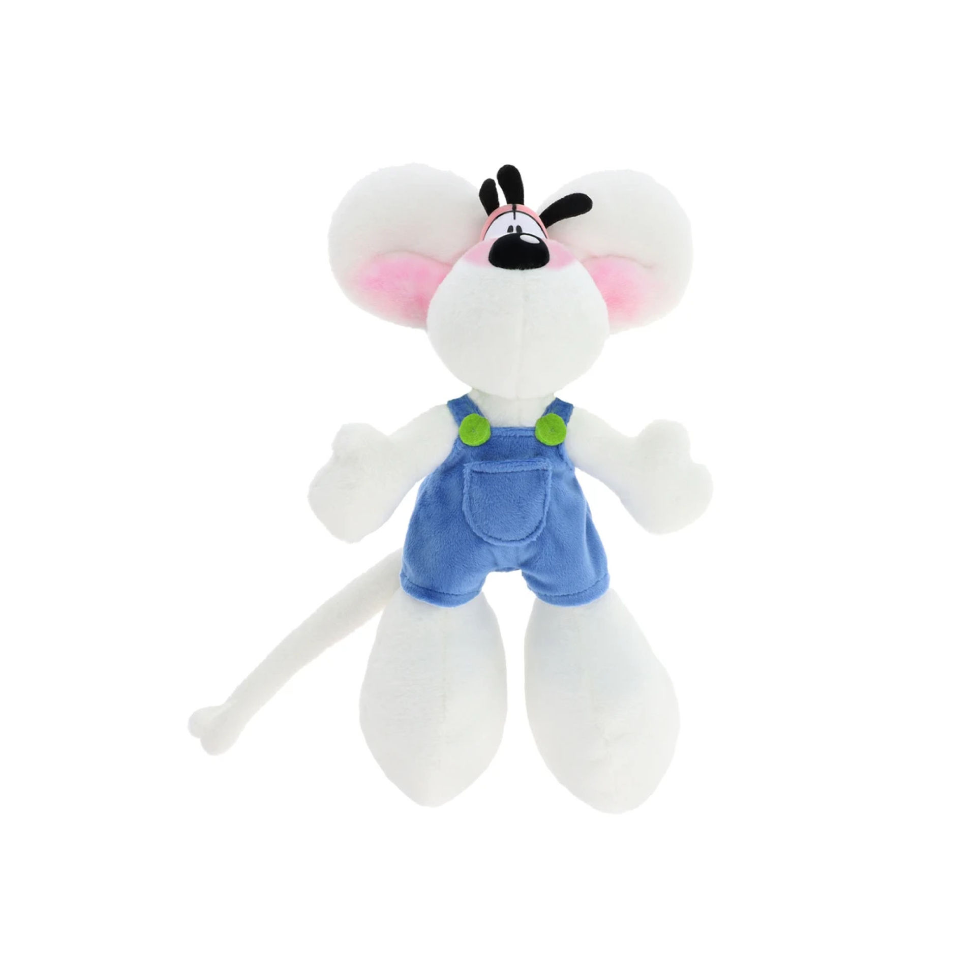 DIDDL BE4014 PELUCHE salopette bleue 20cm