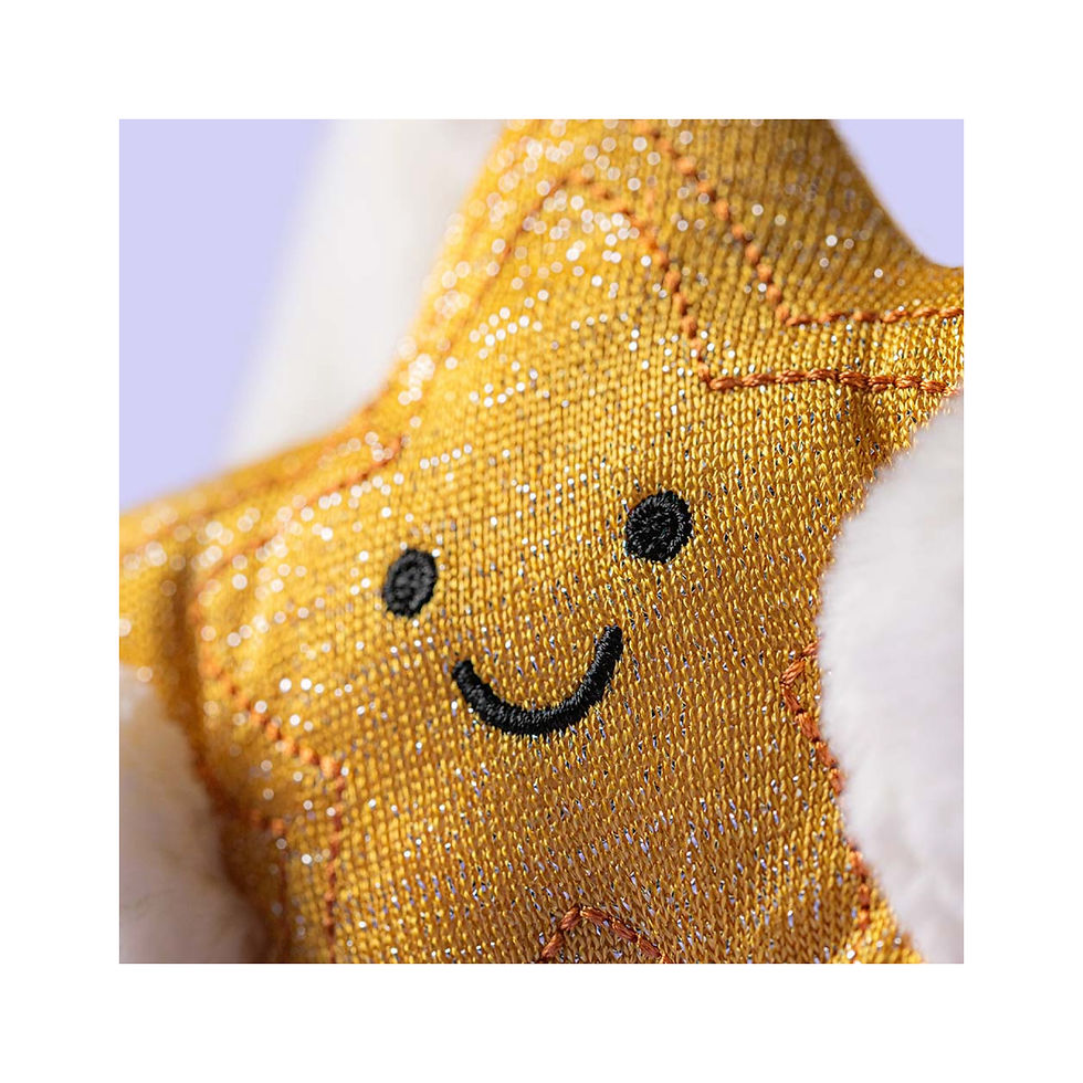 Miniature : JELLYCAT Peluche CREAM BUNNY with Star