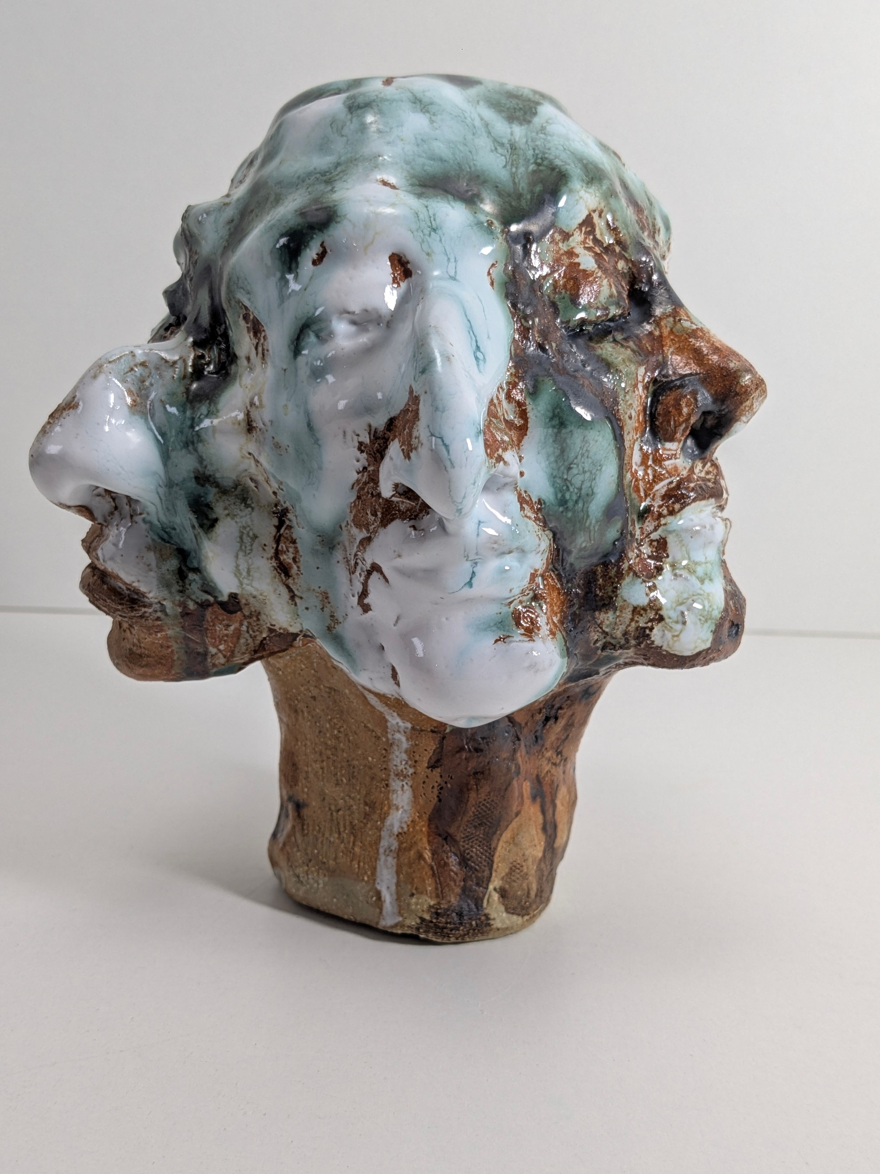 The Spotter (VI), 2024. Ceramic, 17cm x 15cm.