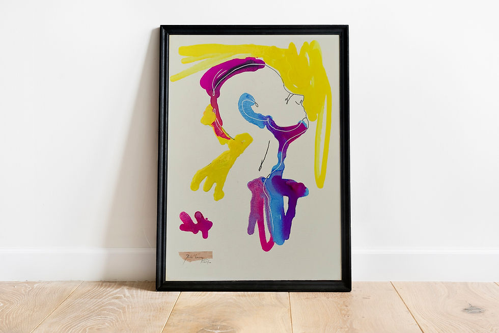 Inhabitants. Water color paper 300gs, 210 mm x 297 mm.