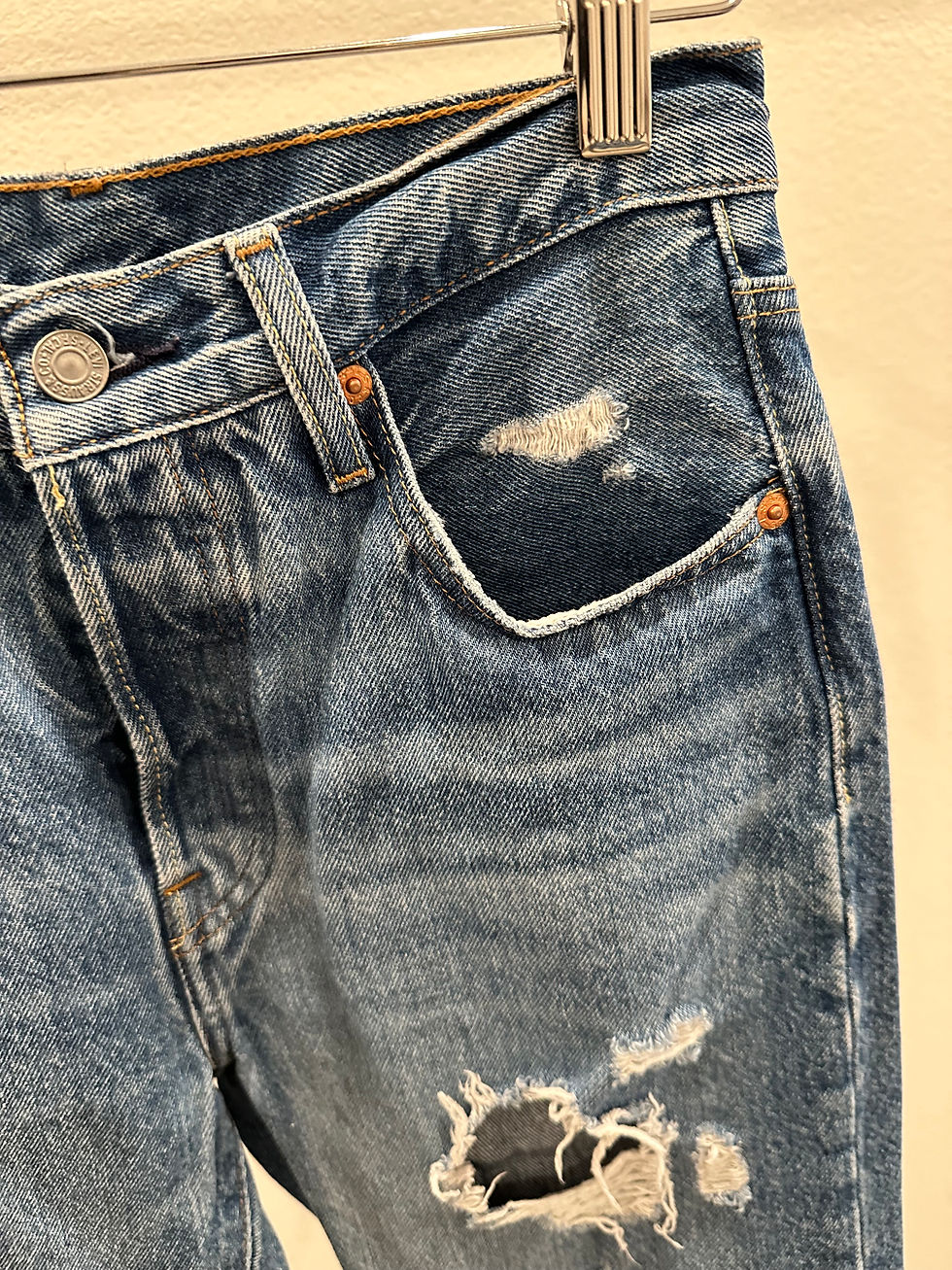 Thumbnail: 501® ORIGINAL FIT SELVEDGE WOMEN'S JEANS